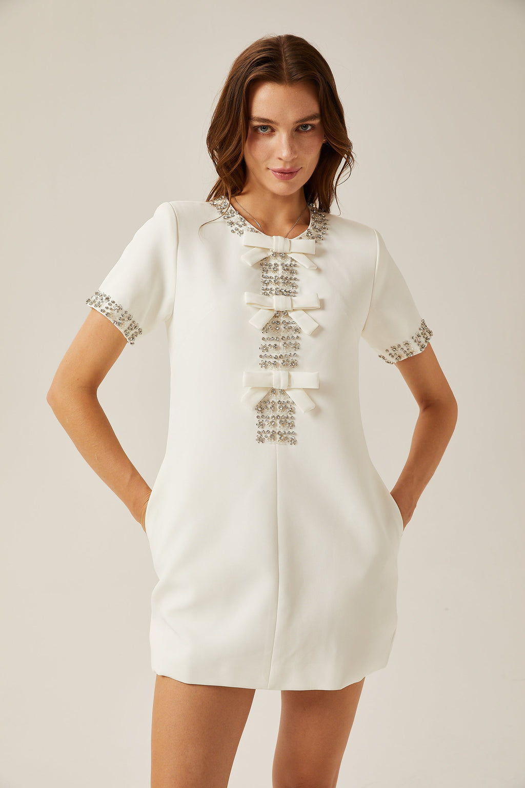 Clarisse mini elbise