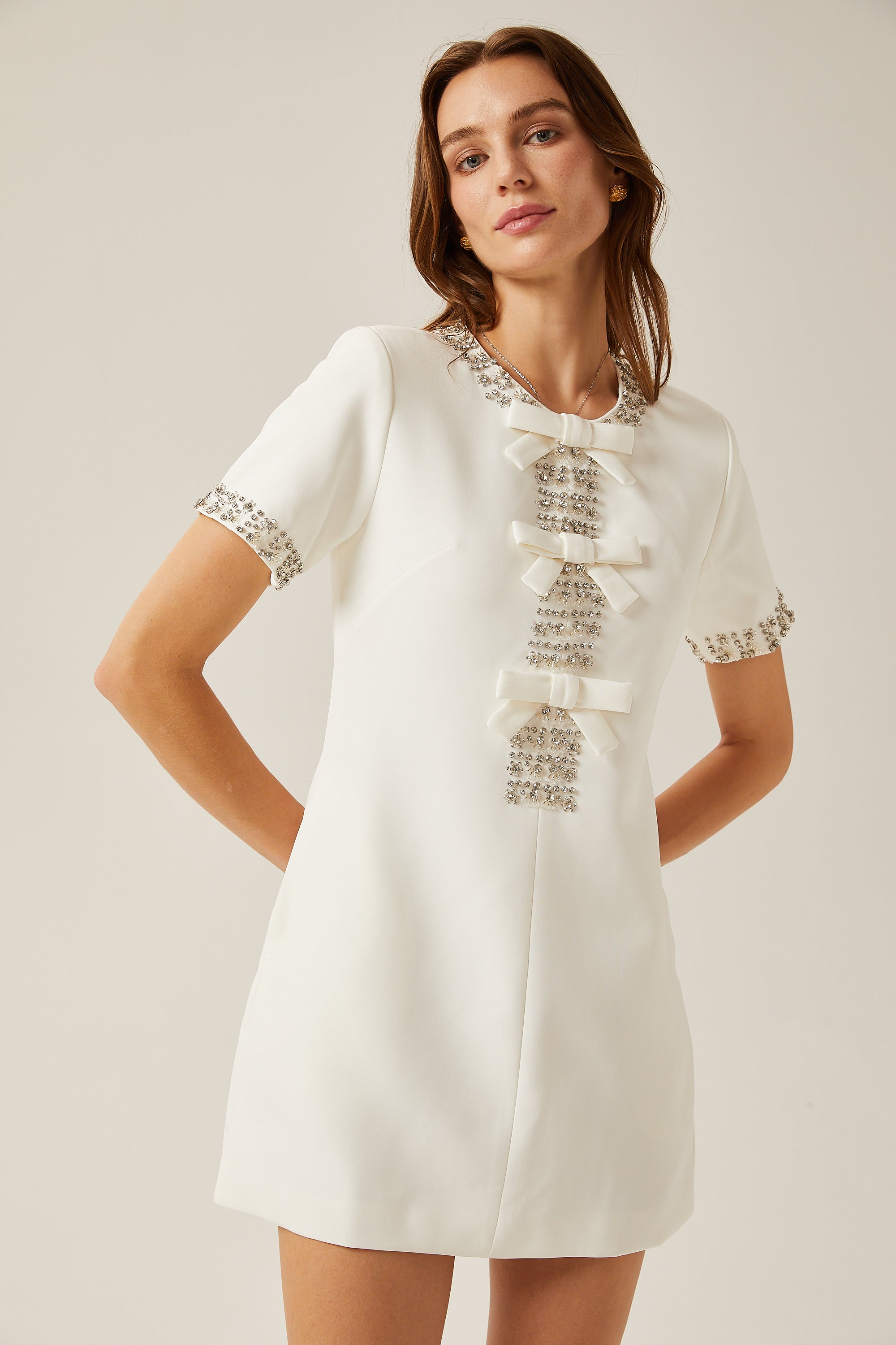 Clarisse mini elbise