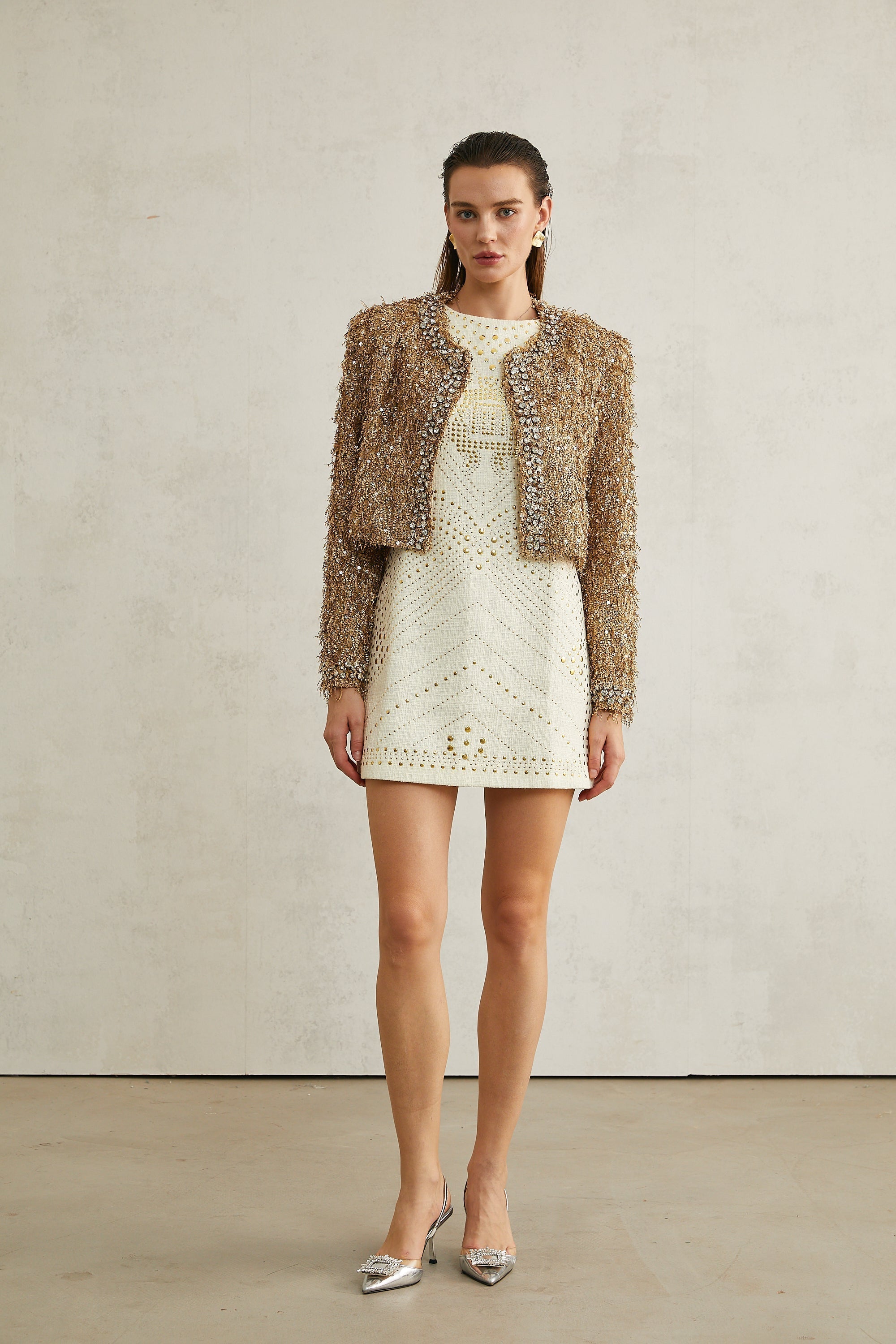 Bérénice saçaklı ceket