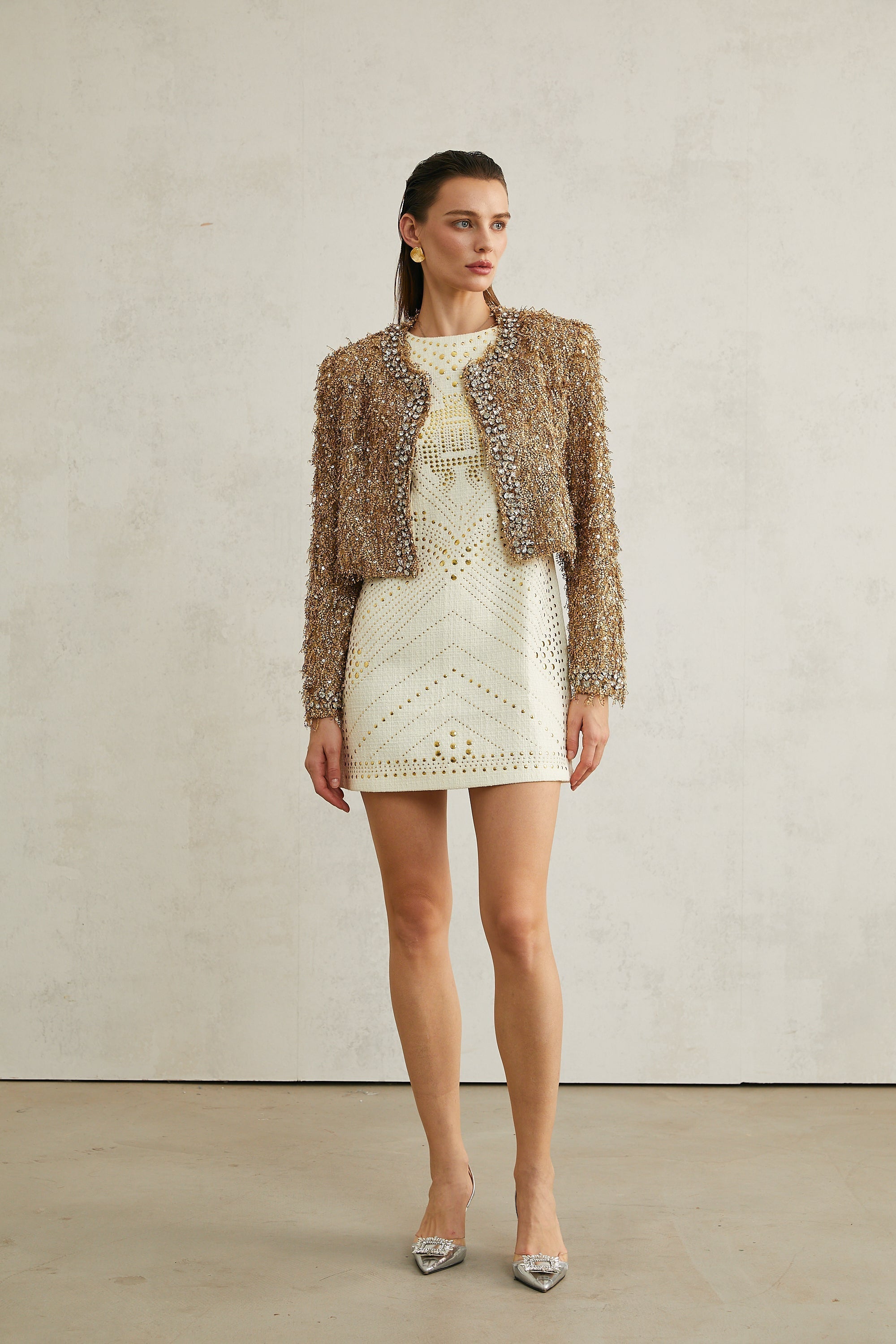 Bérénice saçaklı ceket