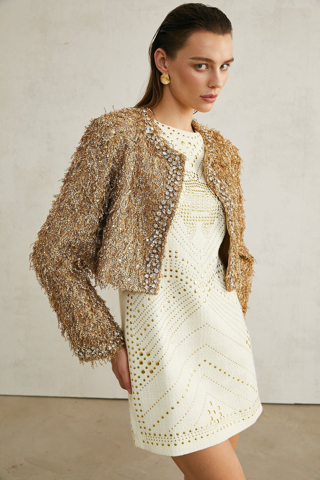 Bérénice saçaklı ceket