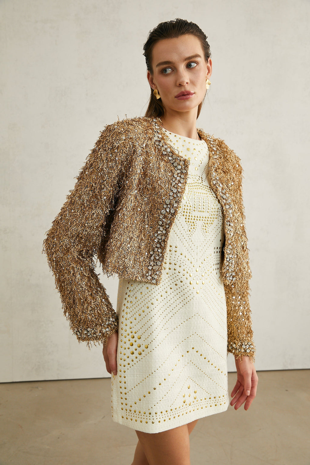 Bérénice saçaklı ceket