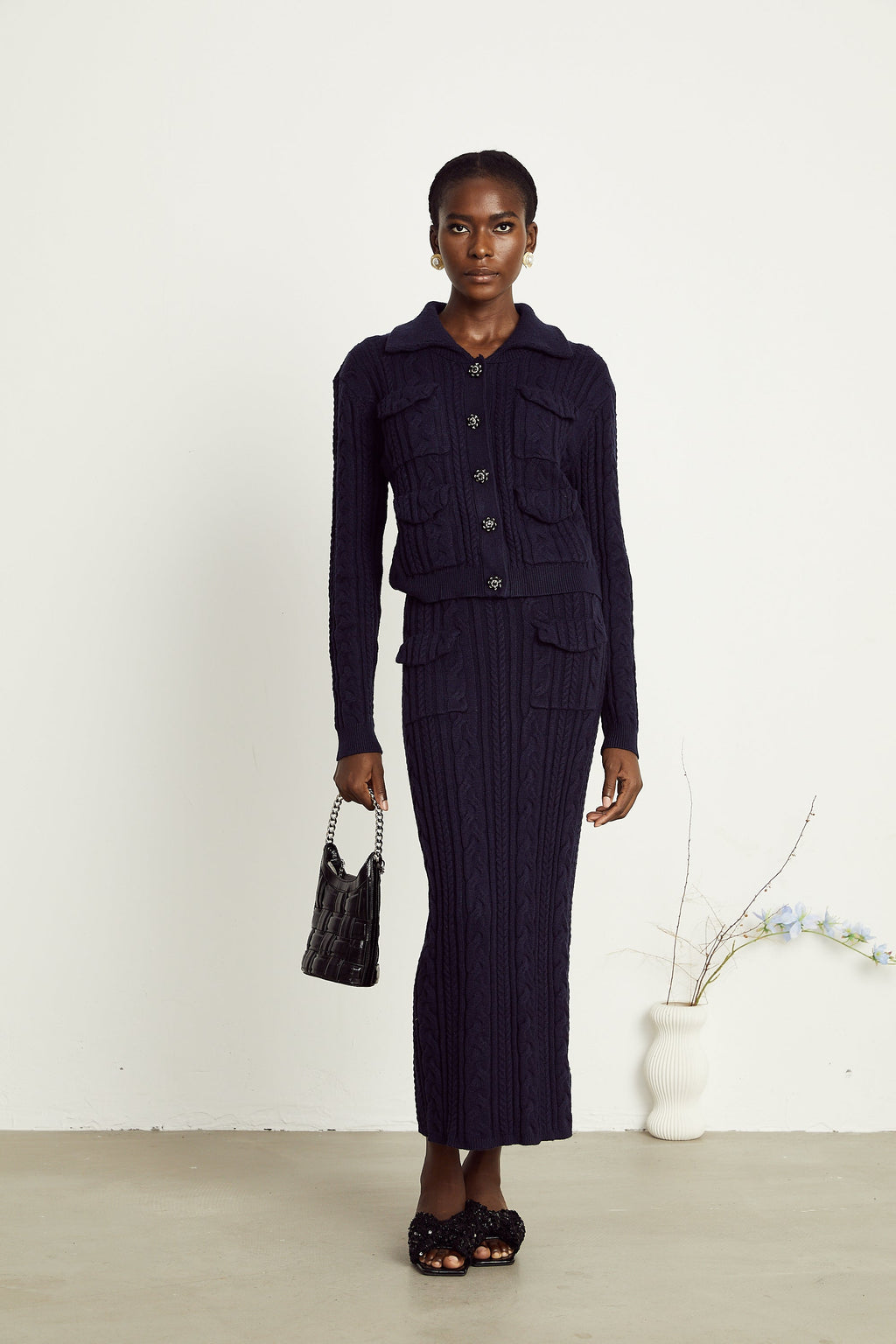 Capucine ceket ve etek takım