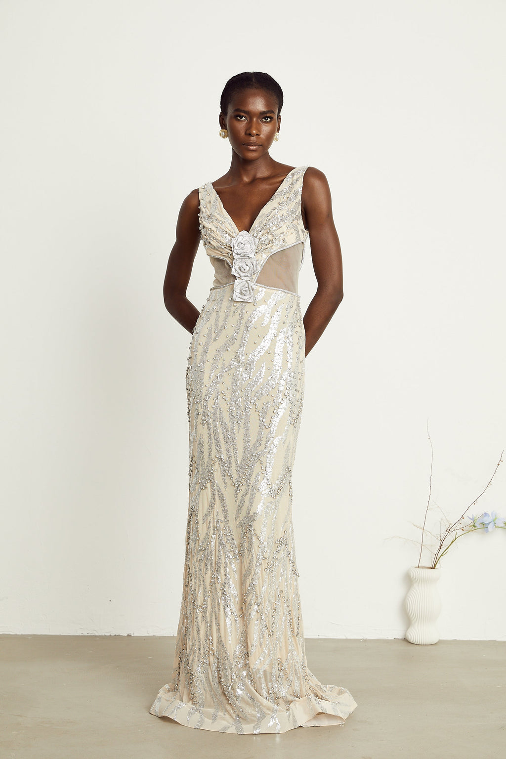 Cordélia maksi abito