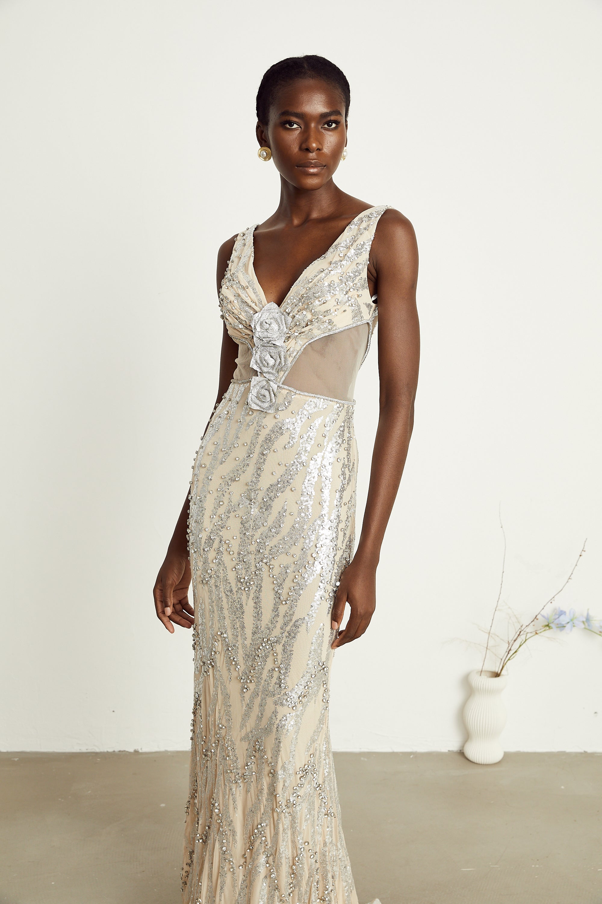 Cordélia maksi abito