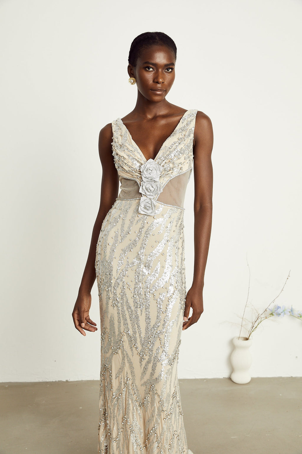 Cordélia maksi abito