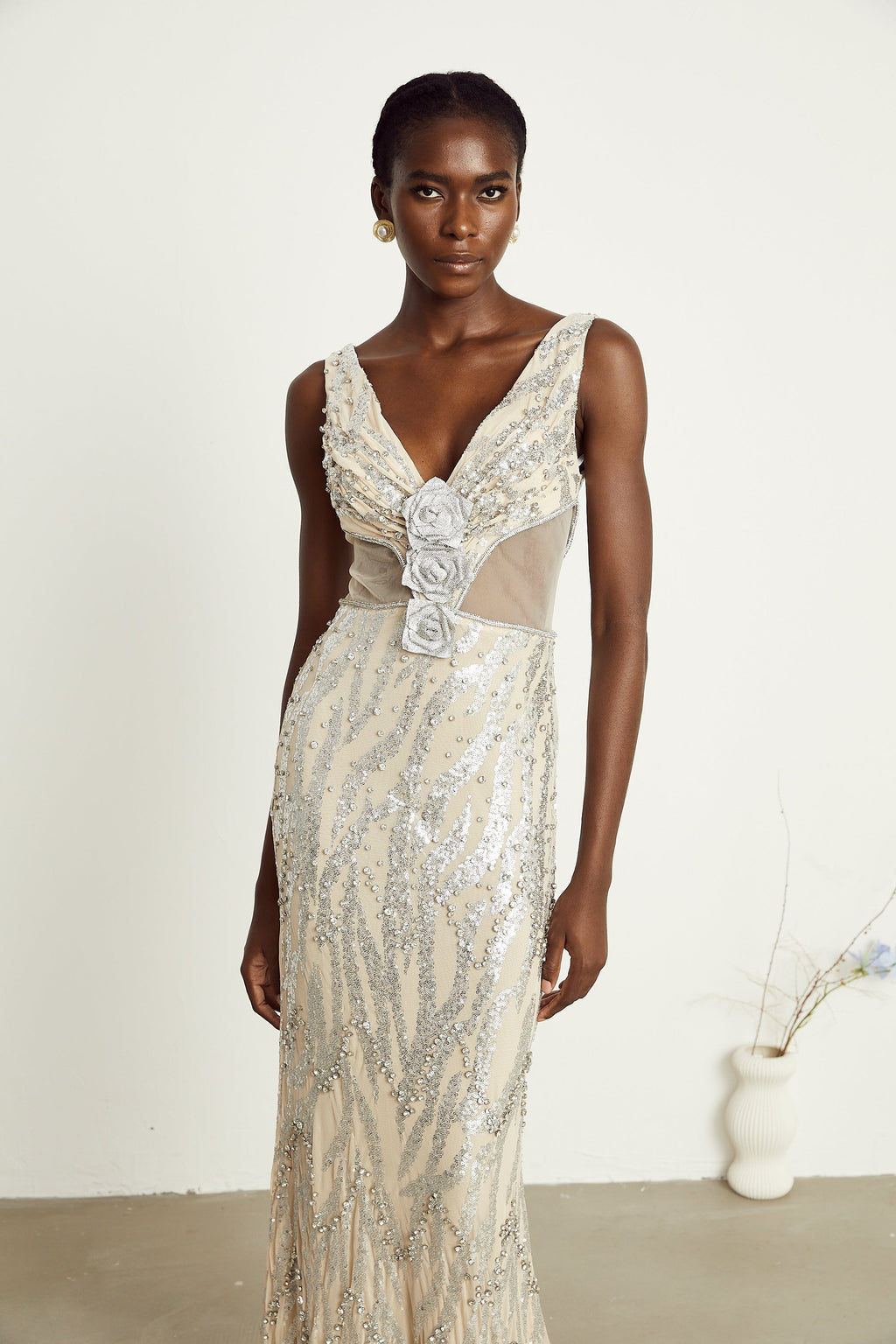 Cordélia maksi abito