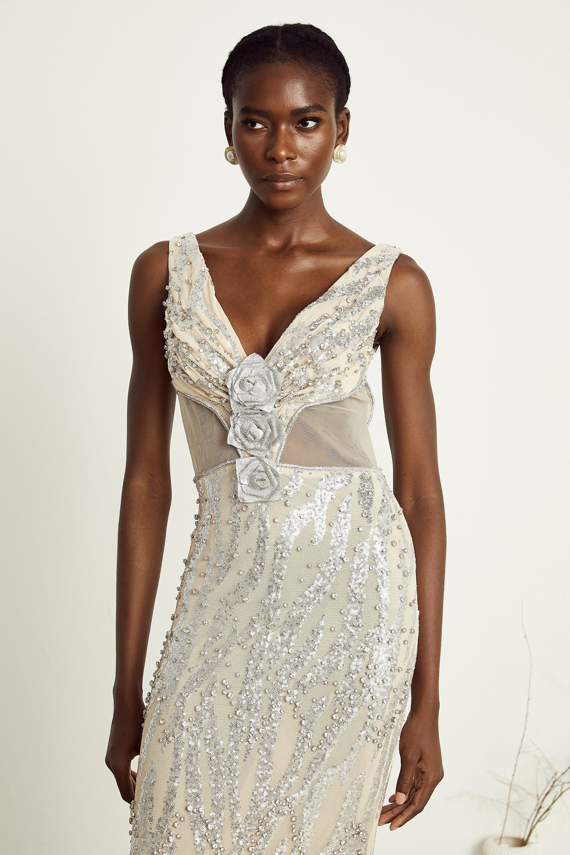 Cordélia maksi abito