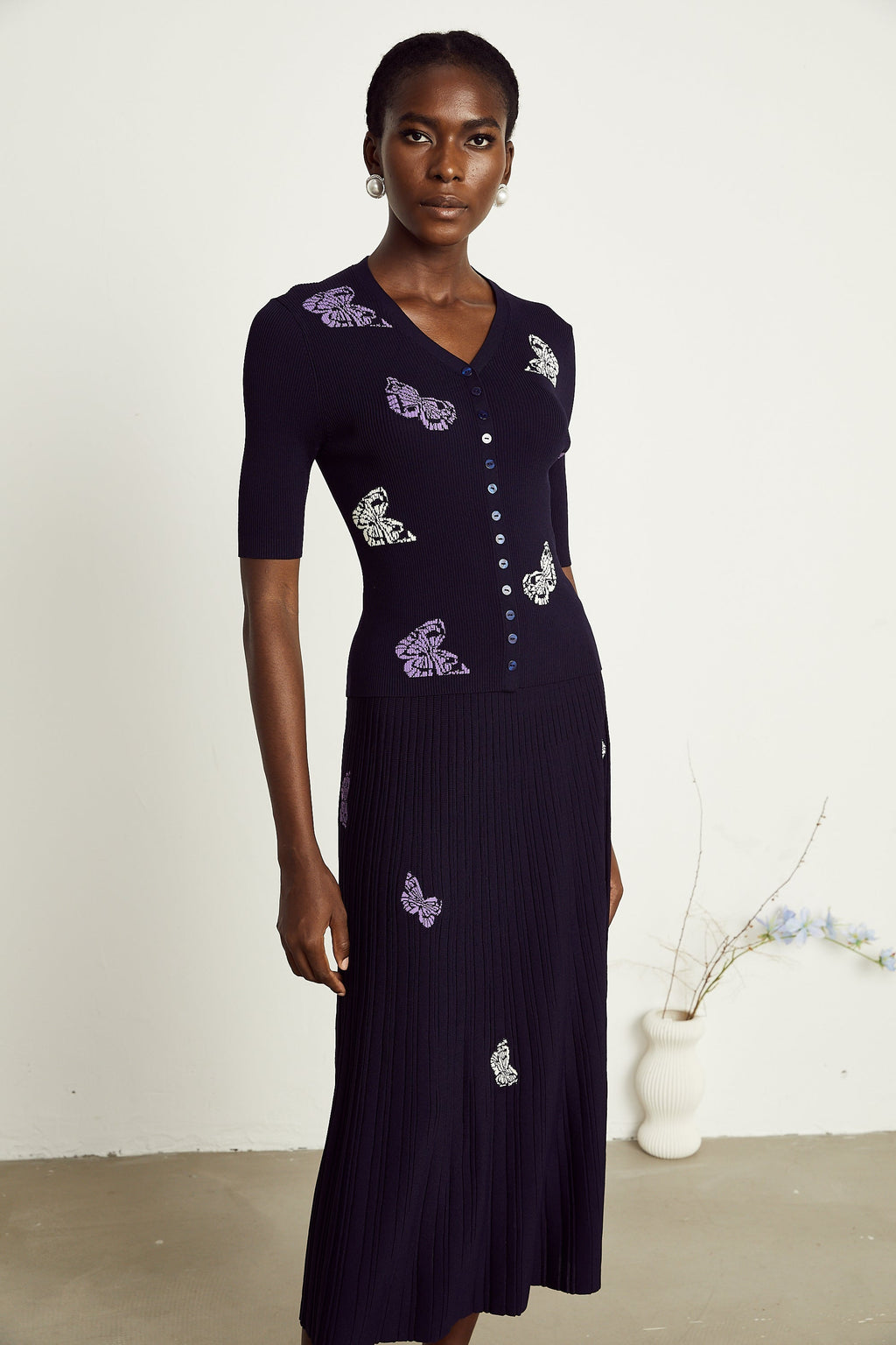 Delphine top ve etek takım