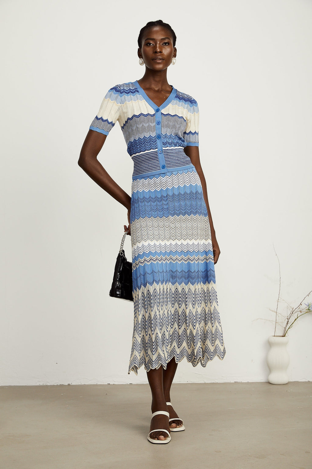 Daniela top ve etek takım