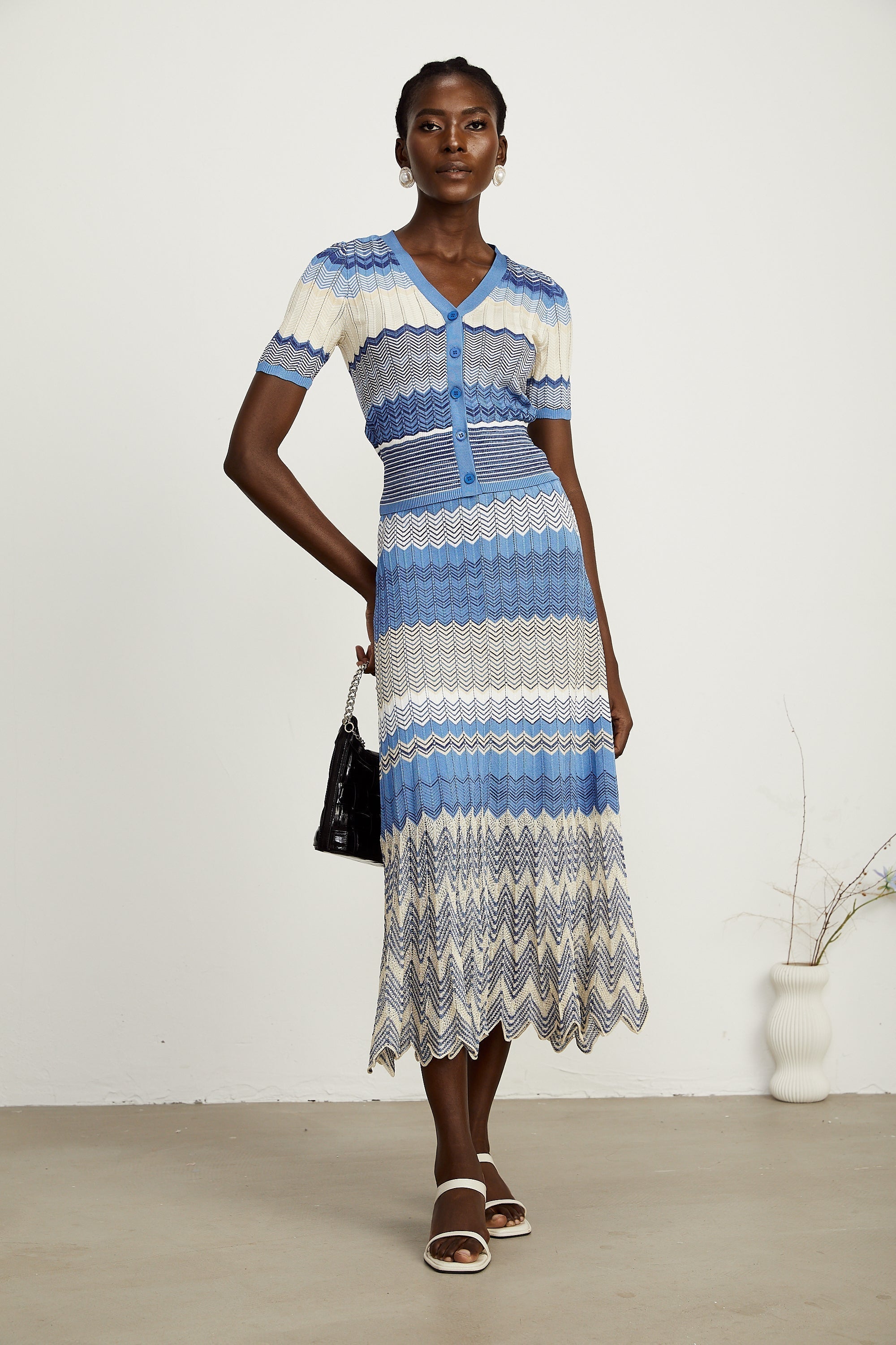 Daniela top ve etek takım