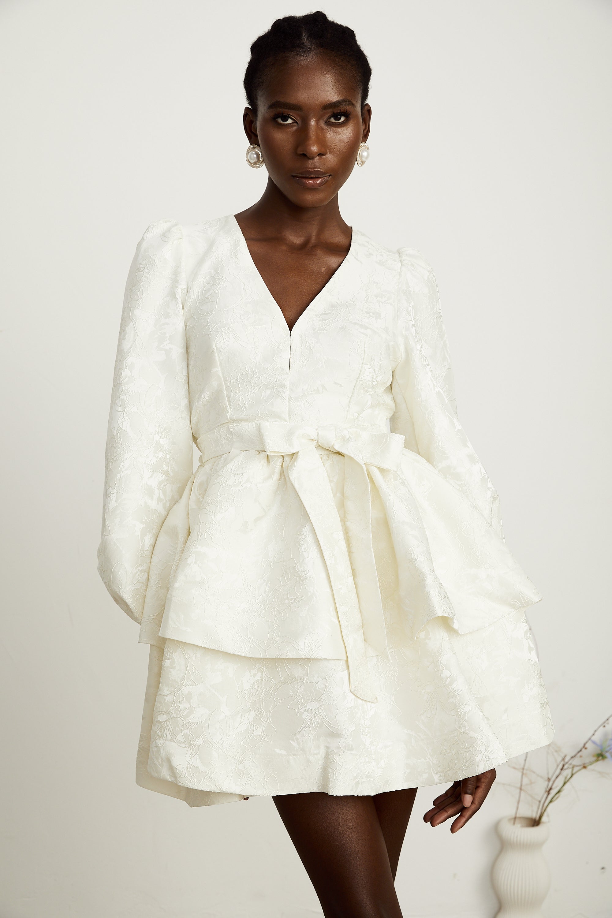 Colette katman mini elbise