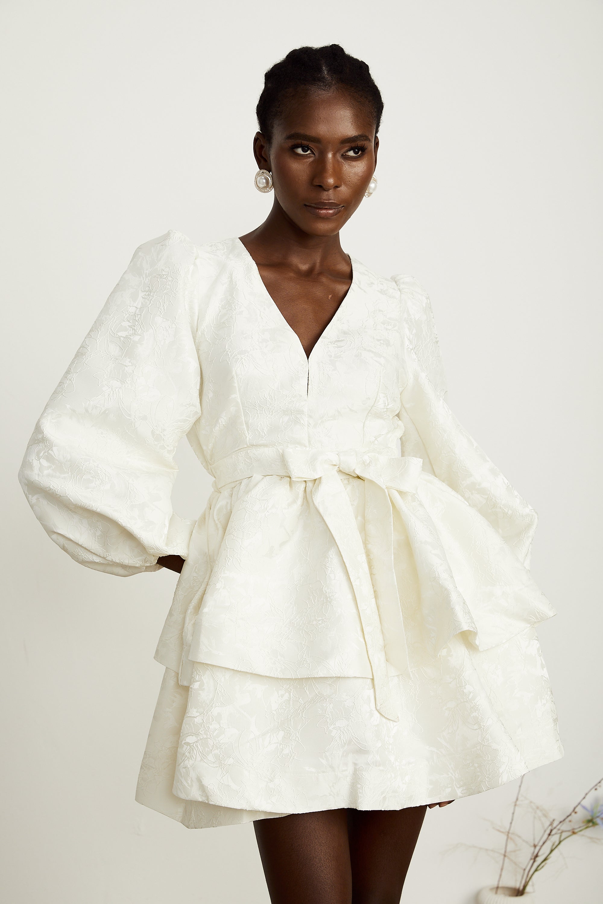 Colette katman mini elbise