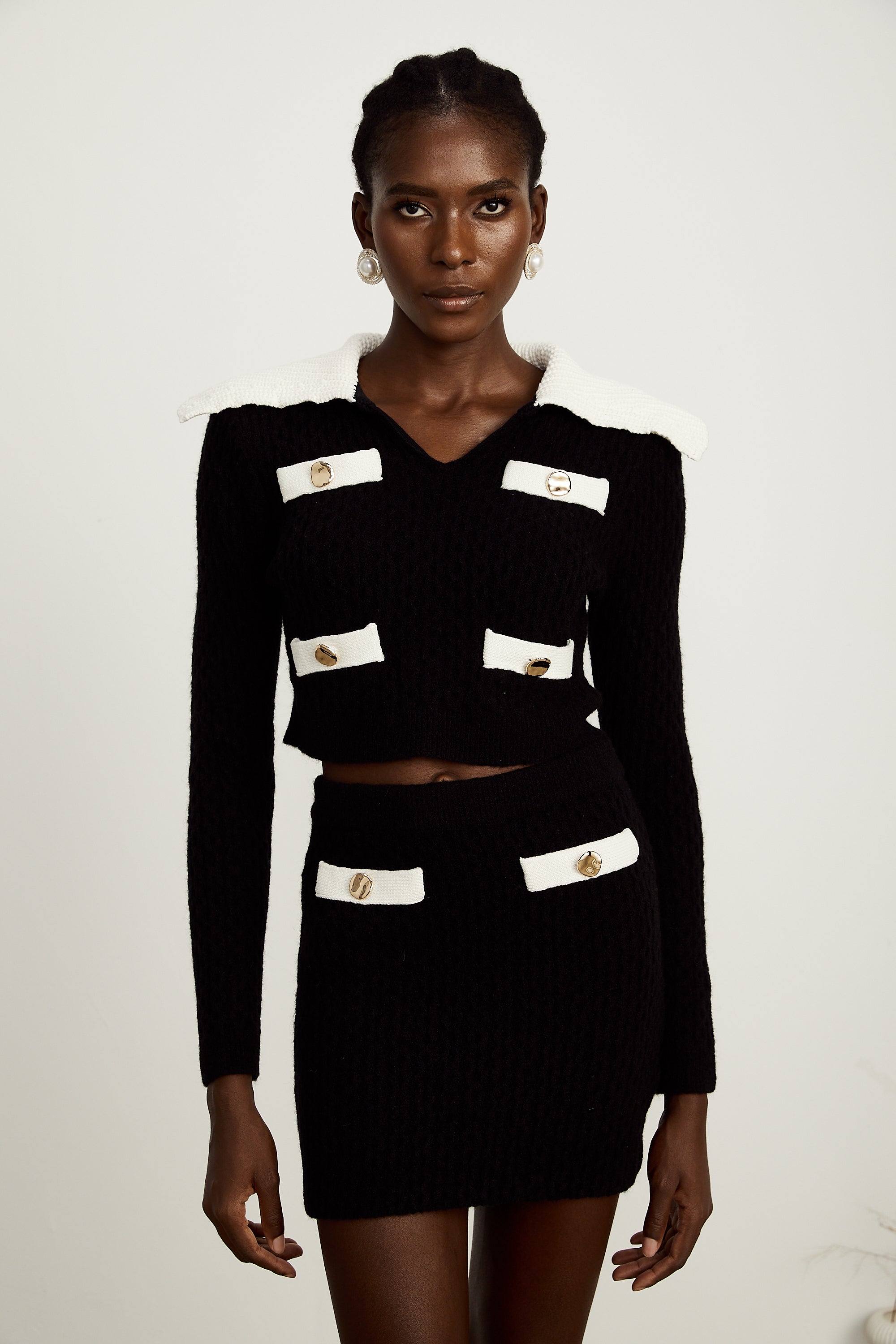 Delphine kazak ve etek takım