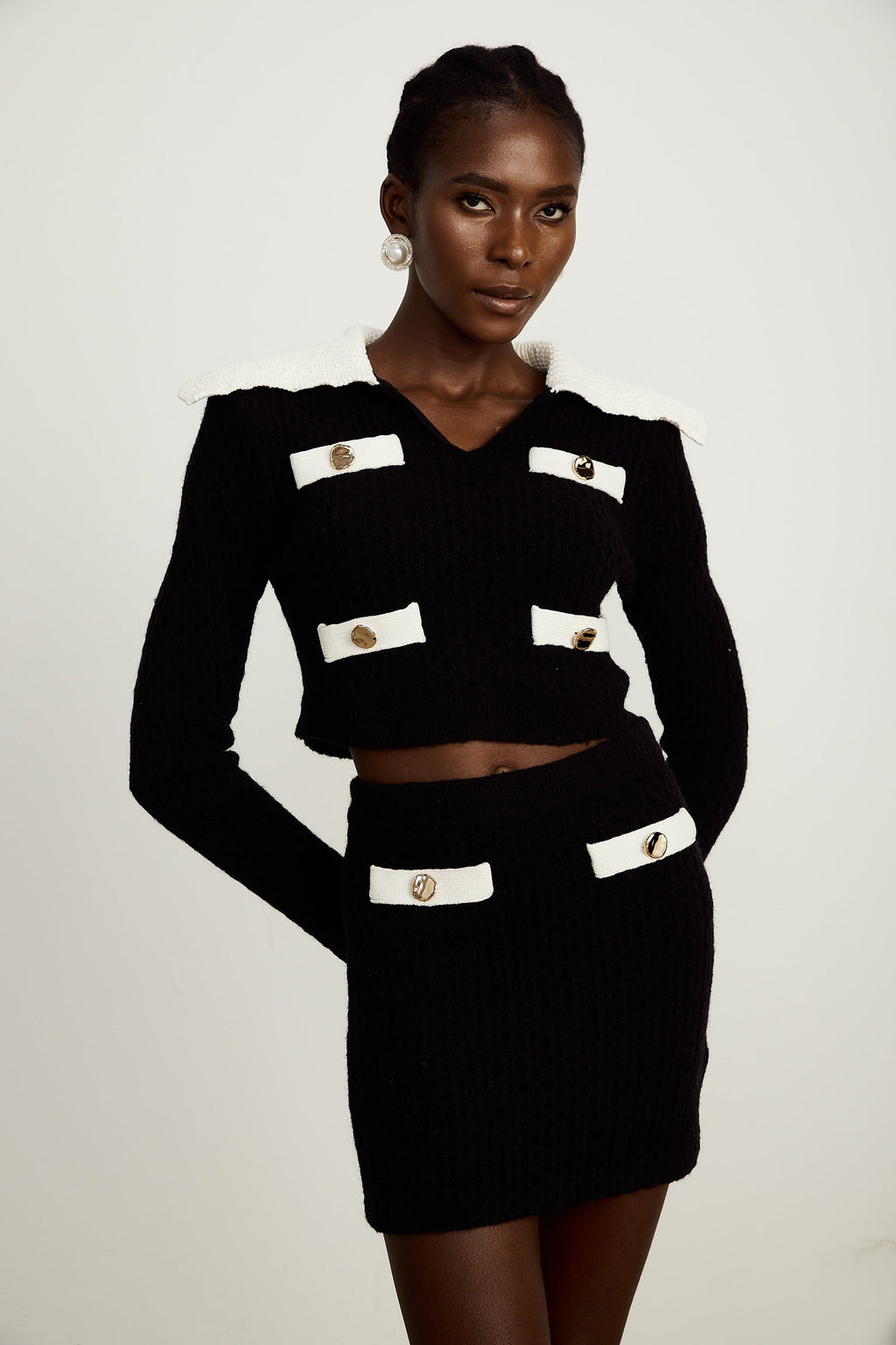 Delphine kazak ve etek takım