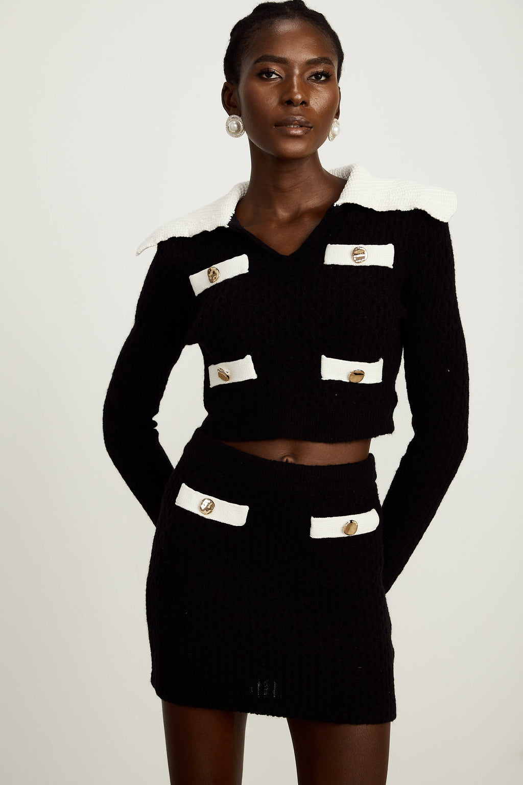 Delphine kazak ve etek takım