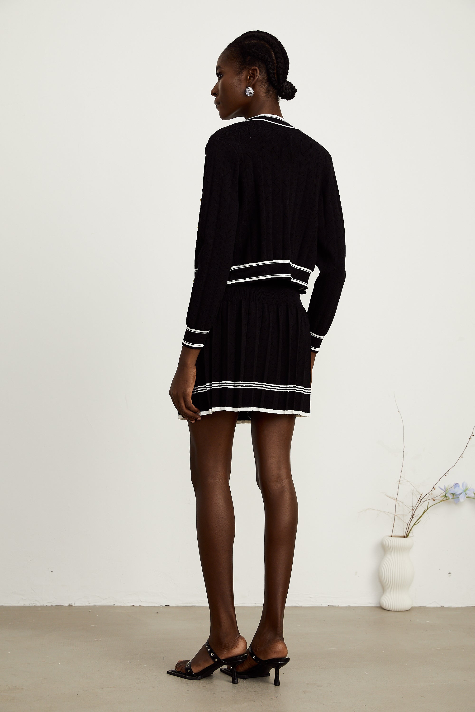 Daphné top ve etek takım