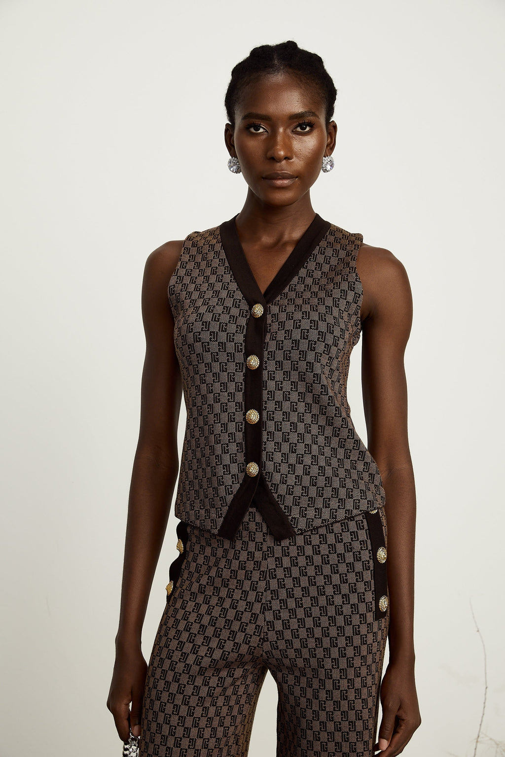 Cyrielle top ve pantolon takım