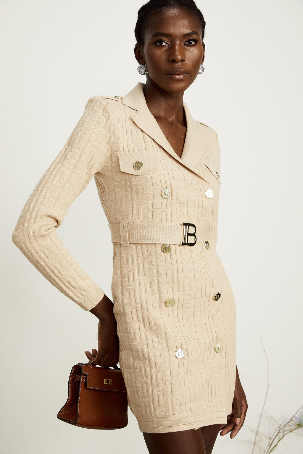 Clémence mini elbise