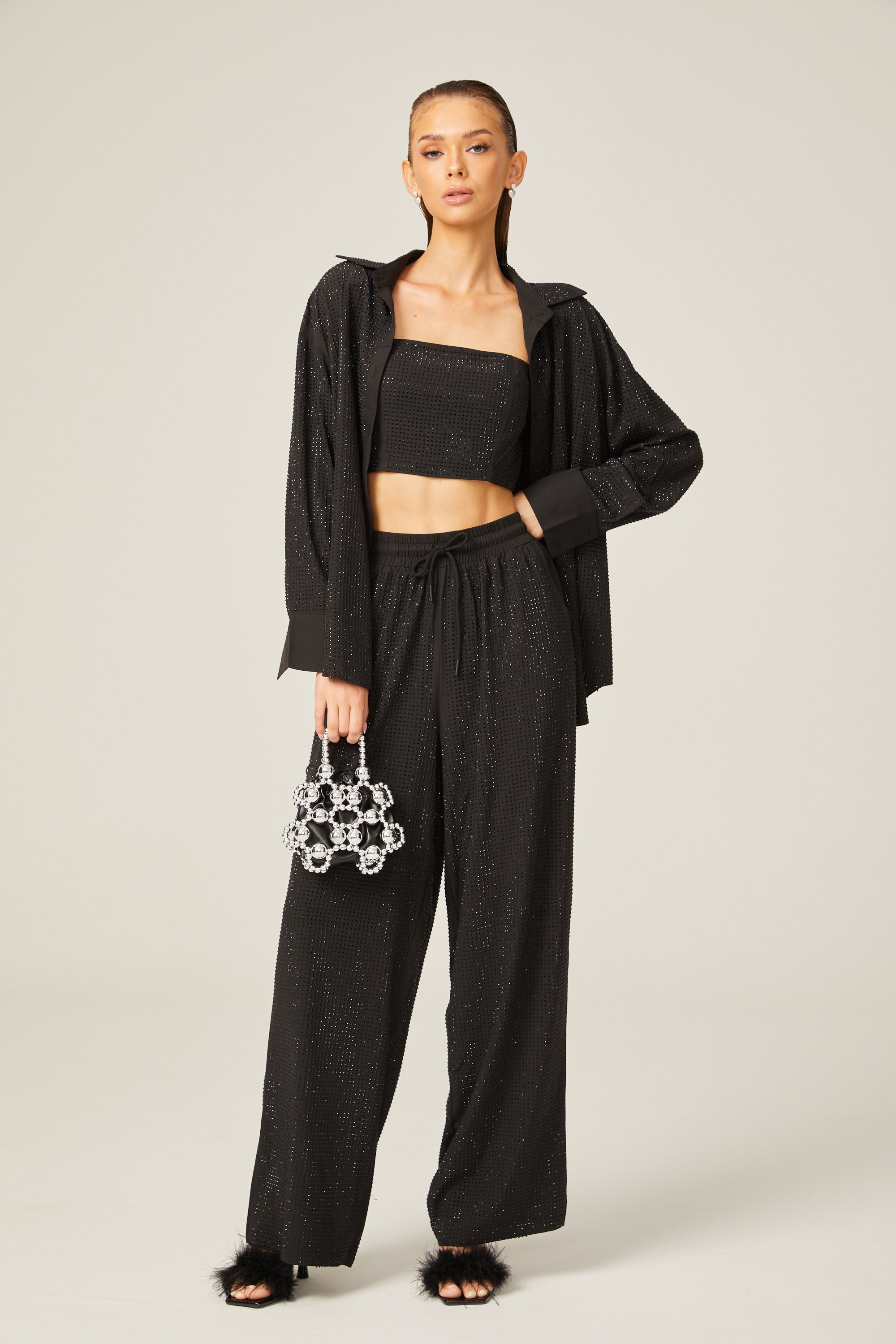 Ariane top ve pantolon takım