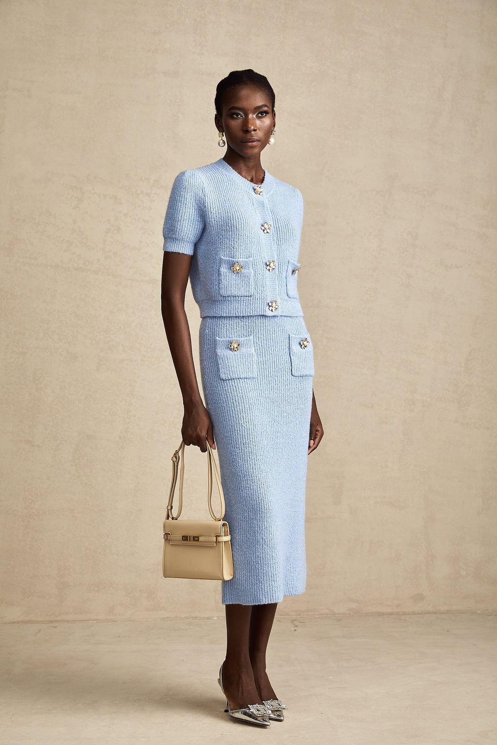 Chantal top ve etek takım