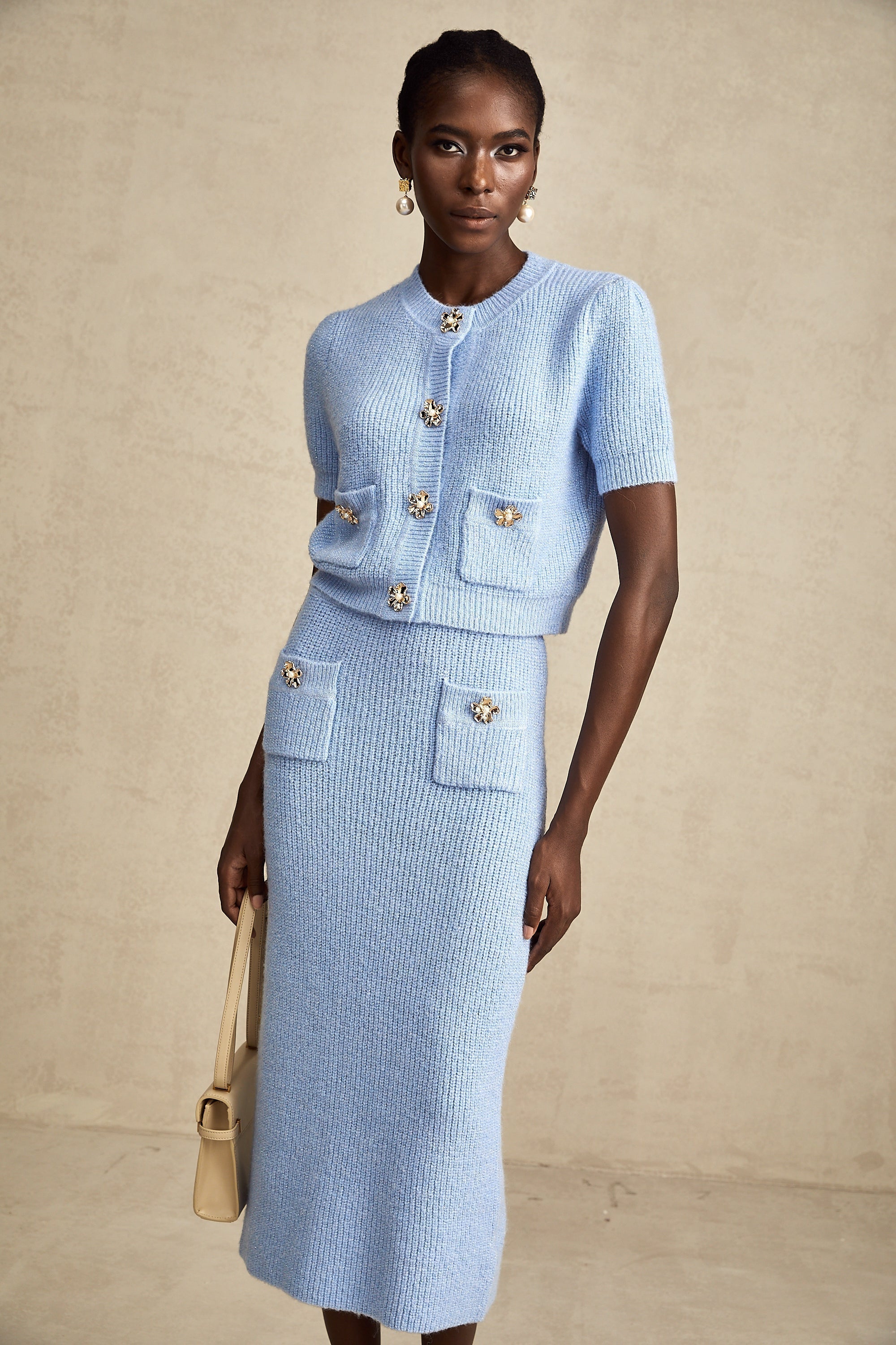 Chantal top ve etek takım