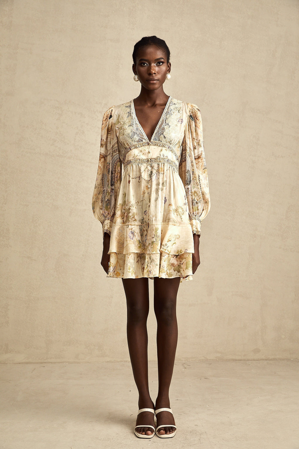 Béatrice mini elbise