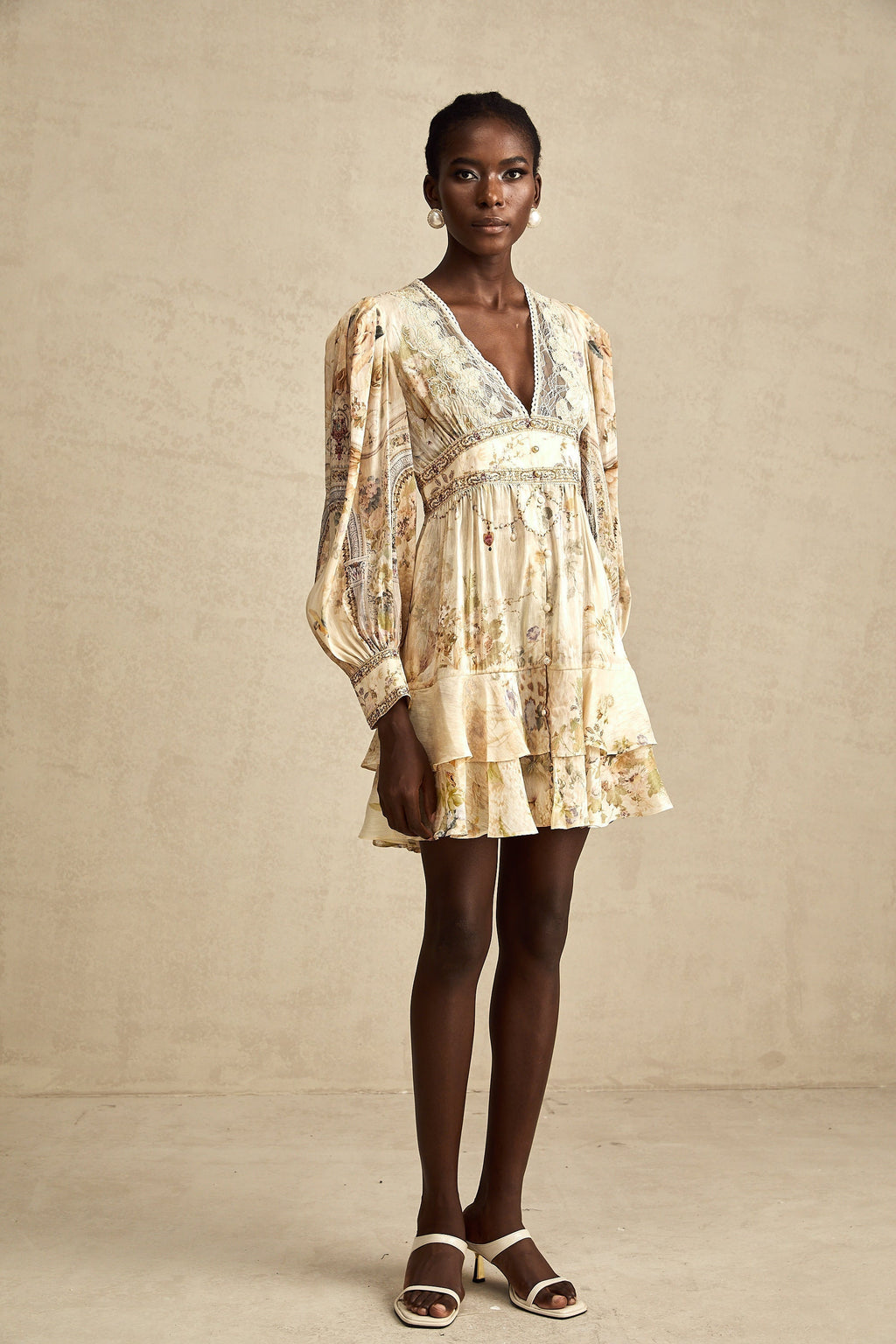 Béatrice mini elbise