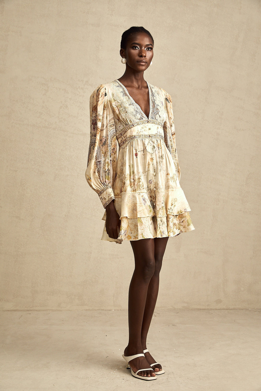 Béatrice mini elbise