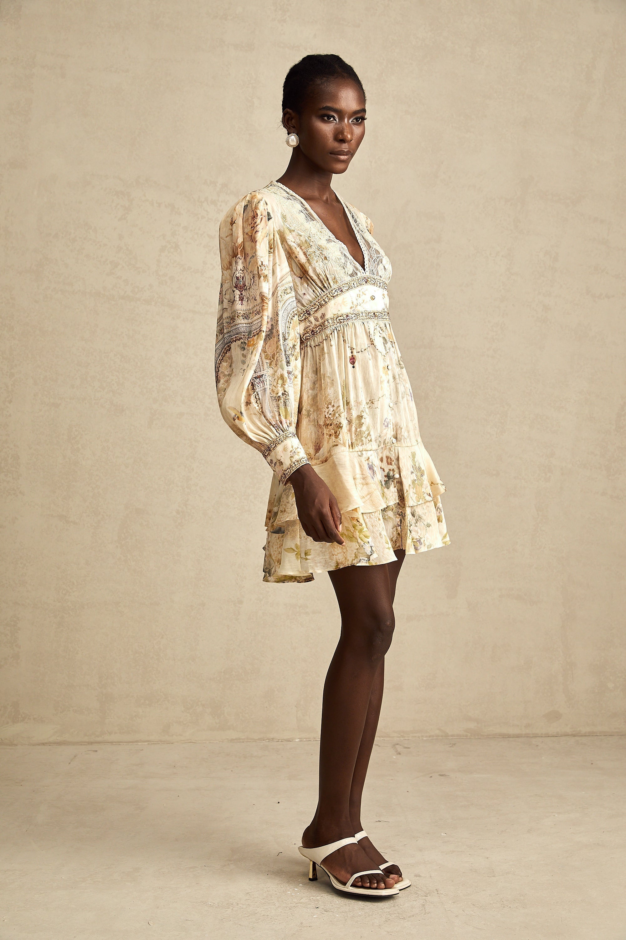 Béatrice mini elbise