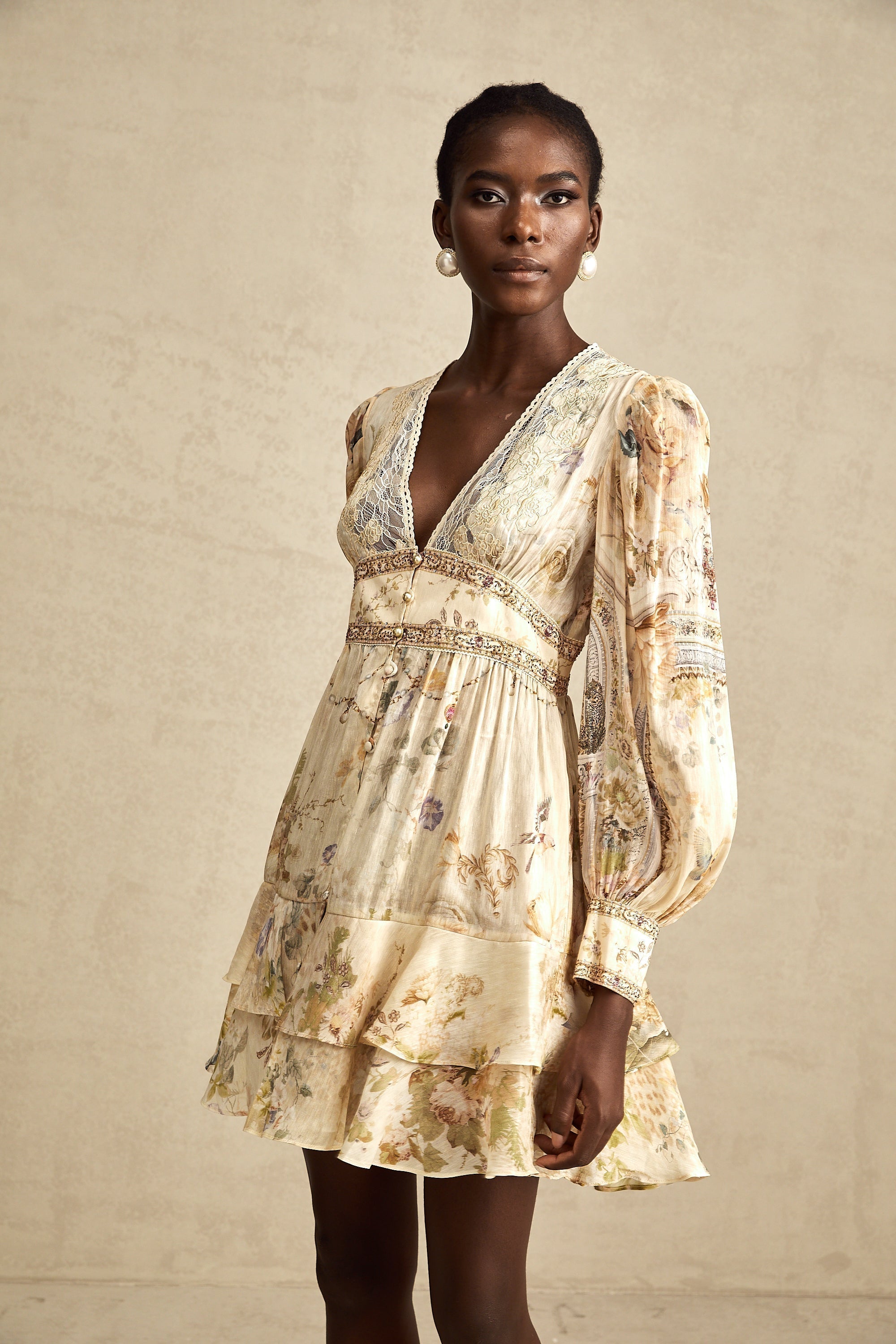 Béatrice mini elbise