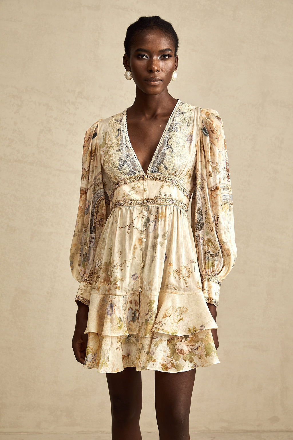 Béatrice mini elbise