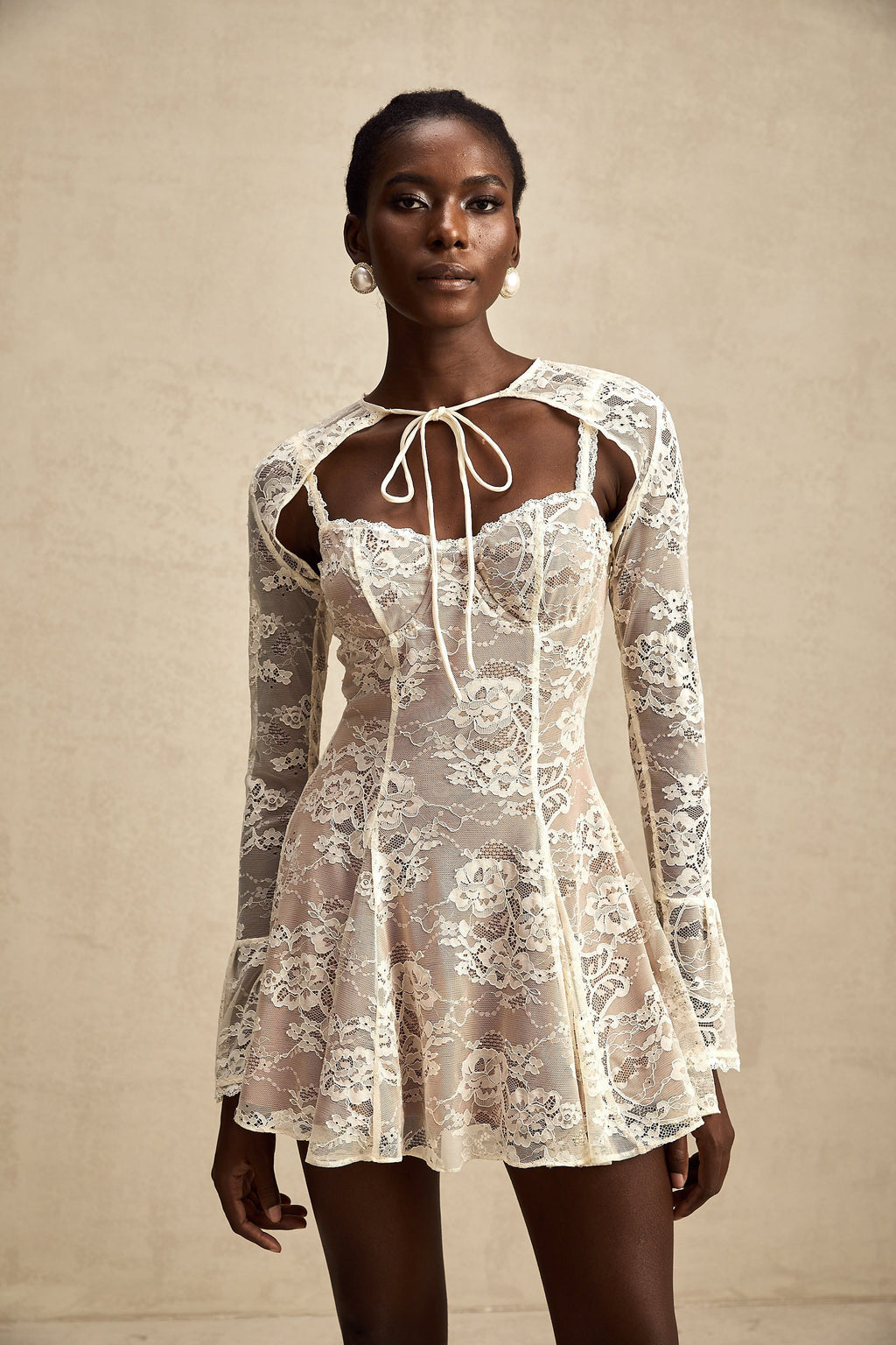 Axelle yelek ve elbise takım