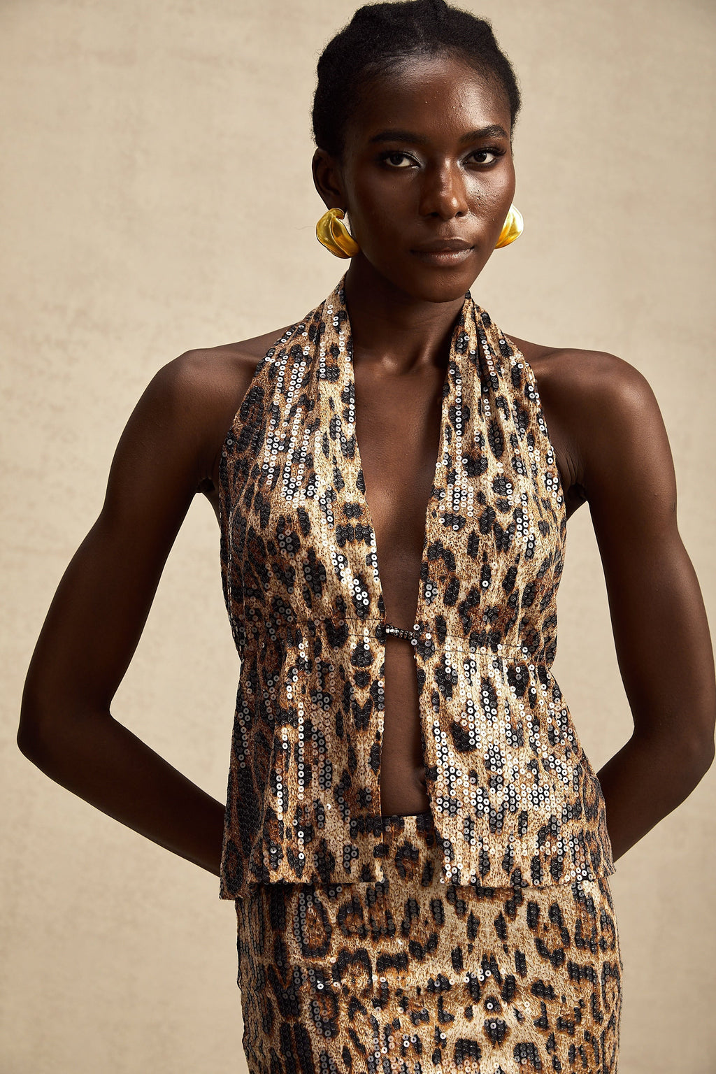 Charlotte top ve etek takım