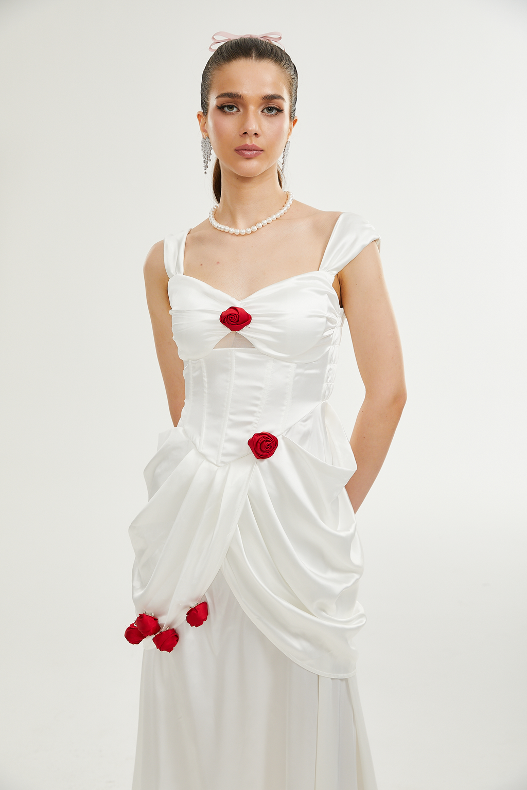 Adelita Rose maksi Elbise