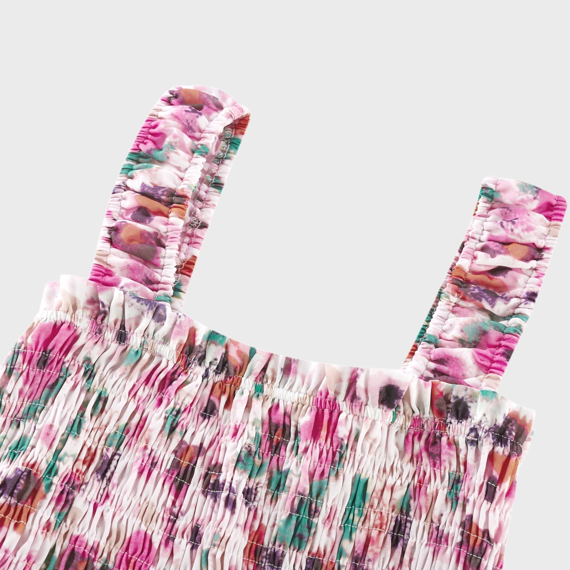 Coline katman midi elbise