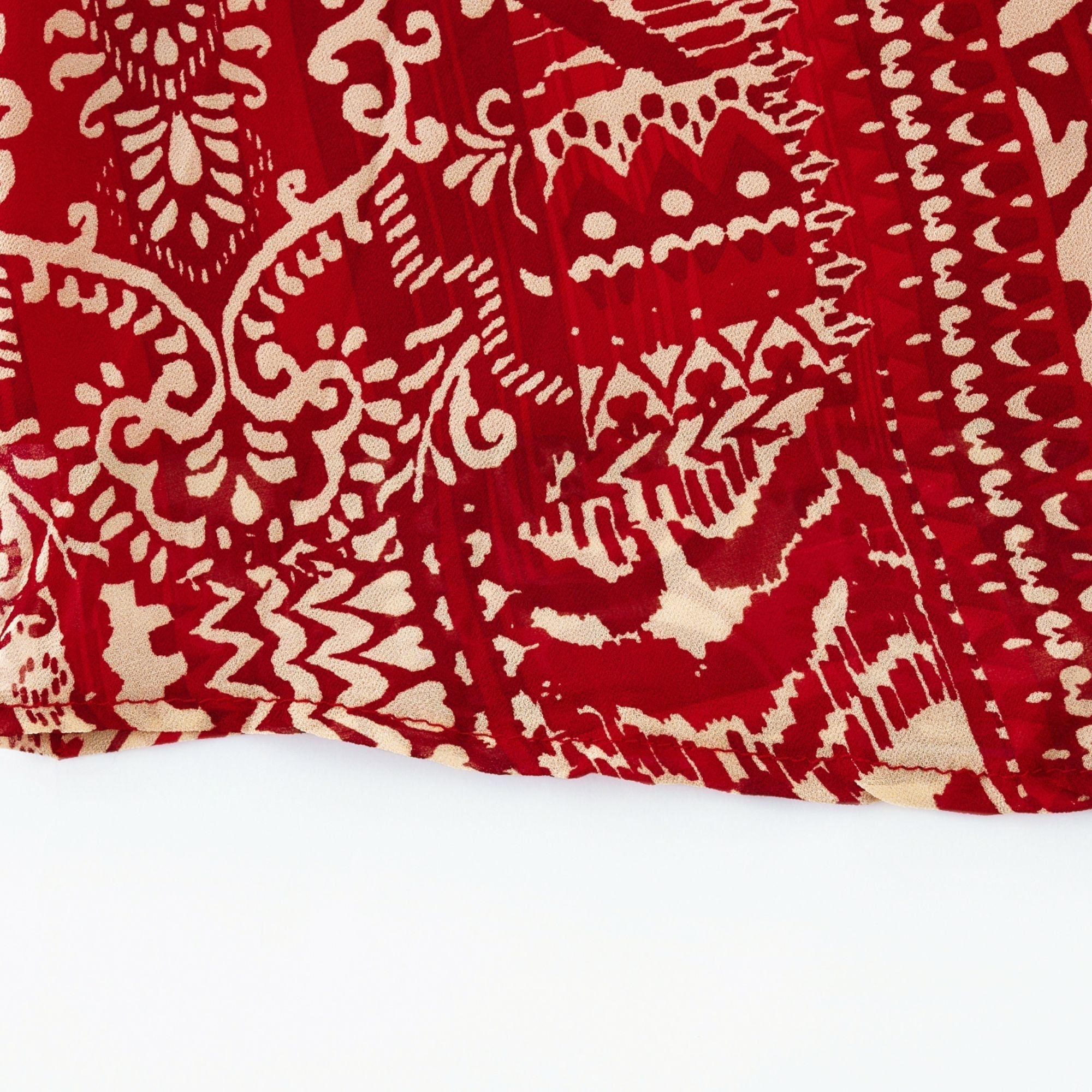 Camillera desenli midi elbise