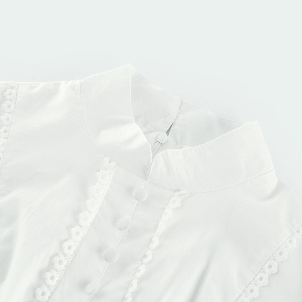 Coline dantel mini elbise