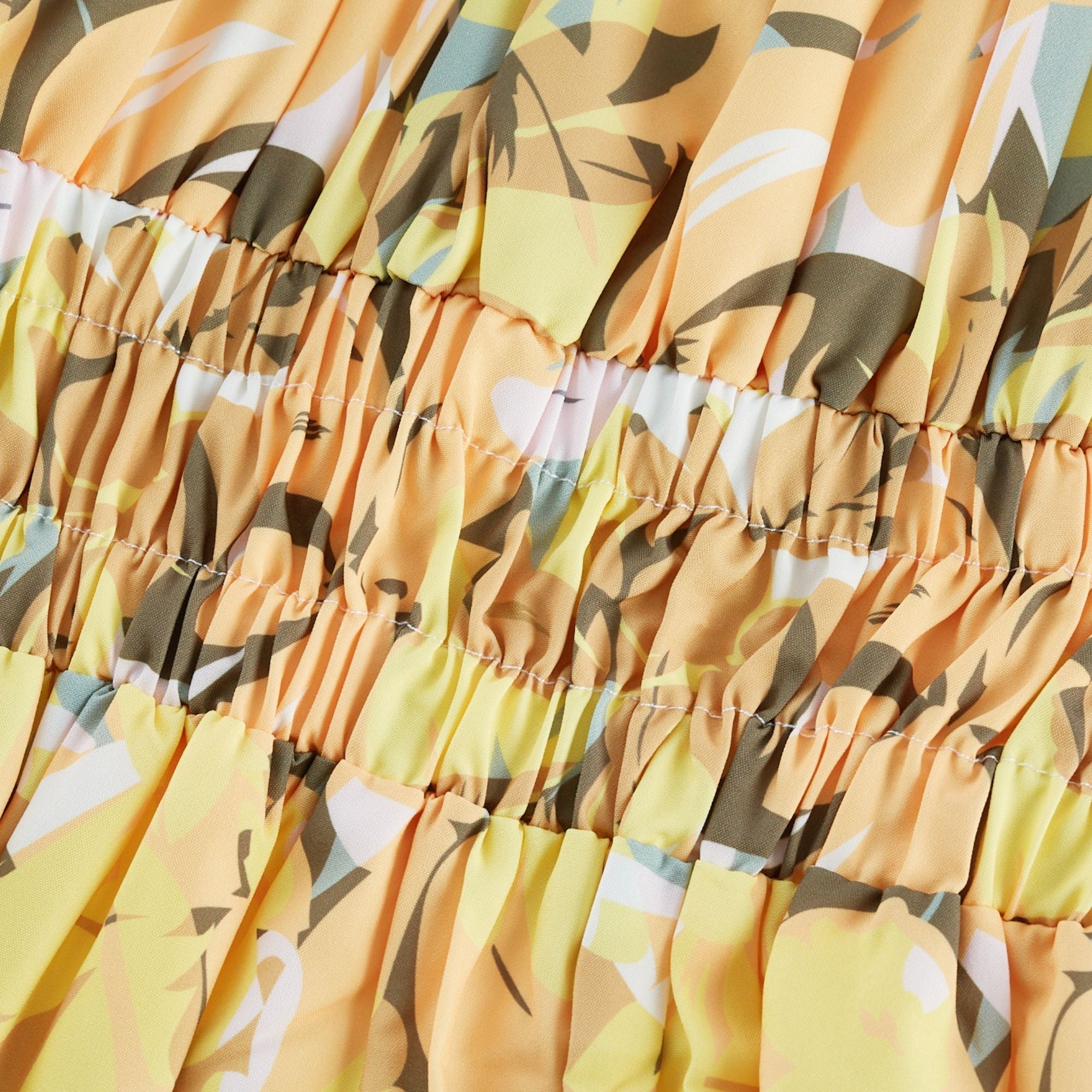 Clémence dekolte midi elbise