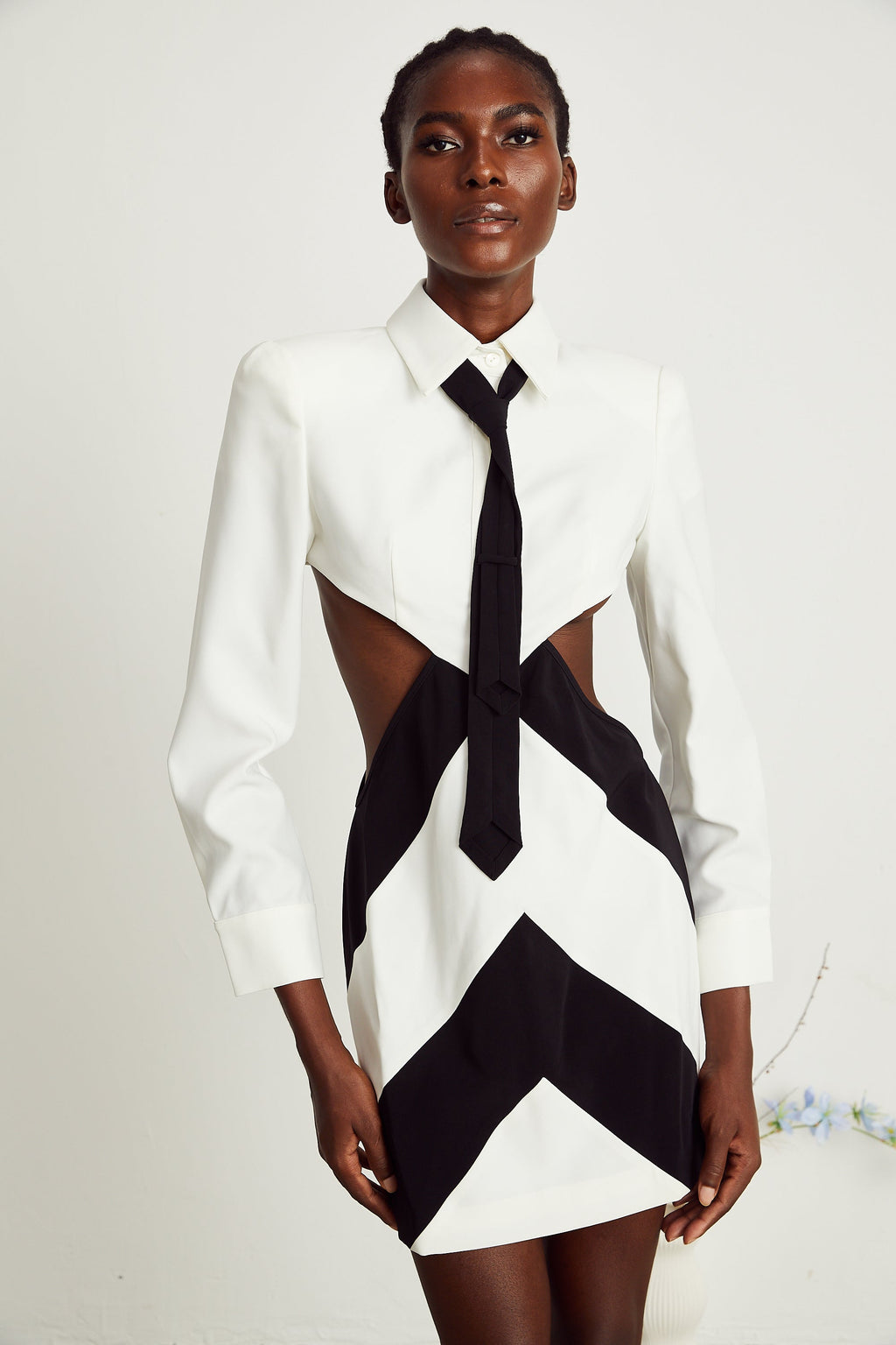 Bağlamalı Mini Elbise