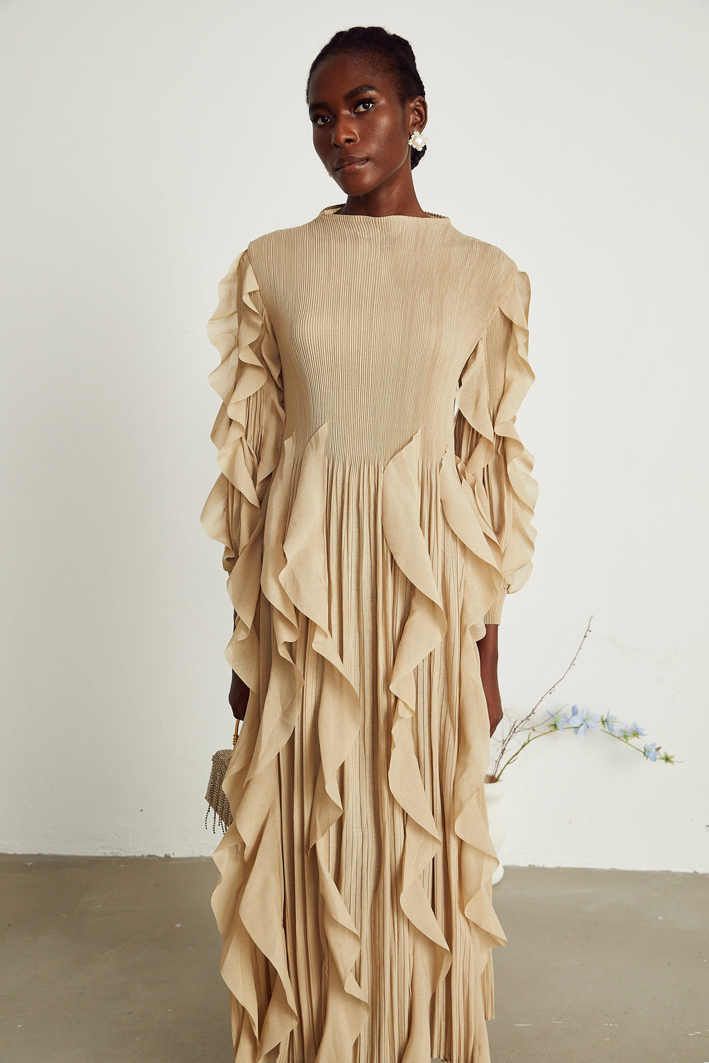 Colette maksi elbise