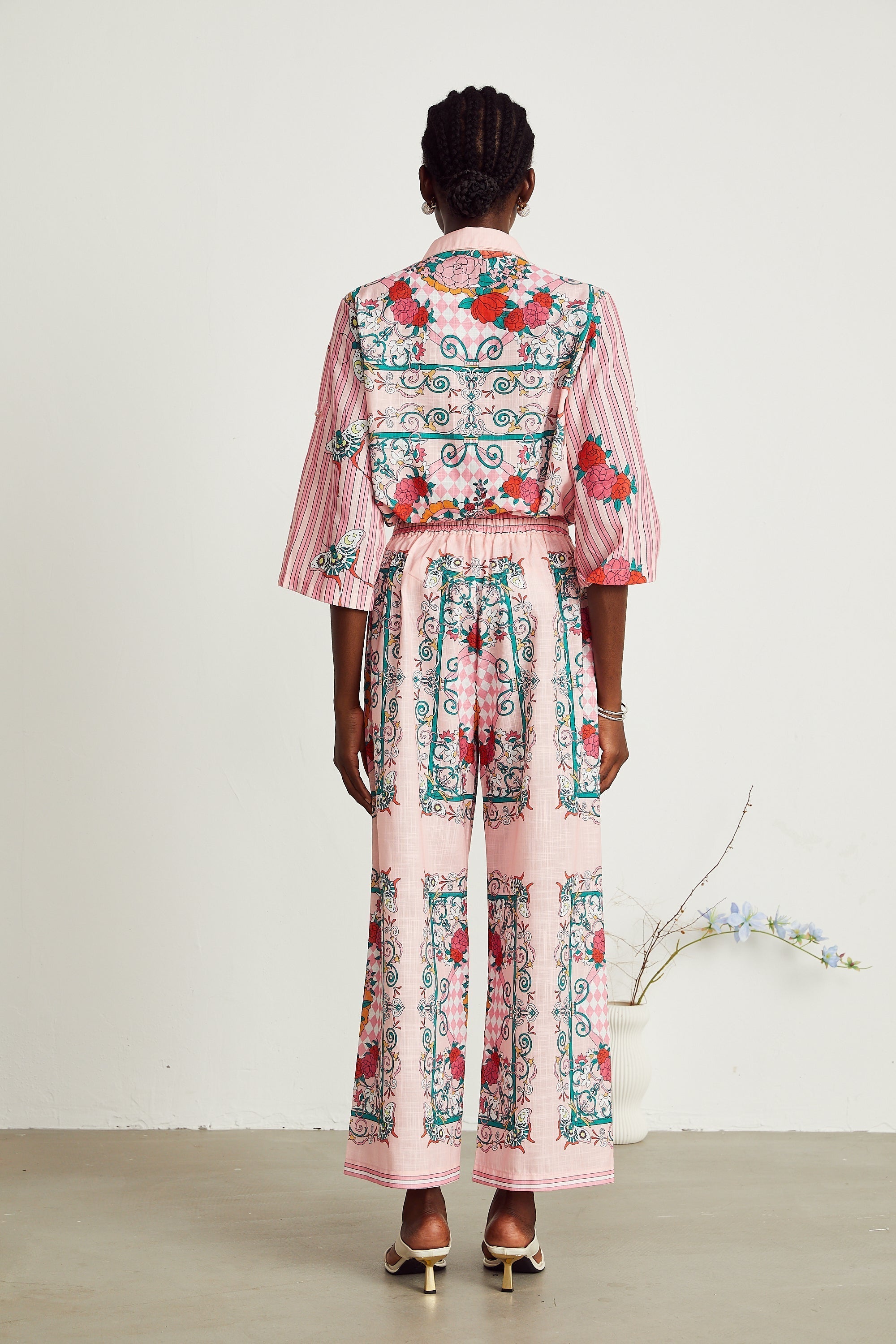 Anaïs gömlek ve pantolon takım