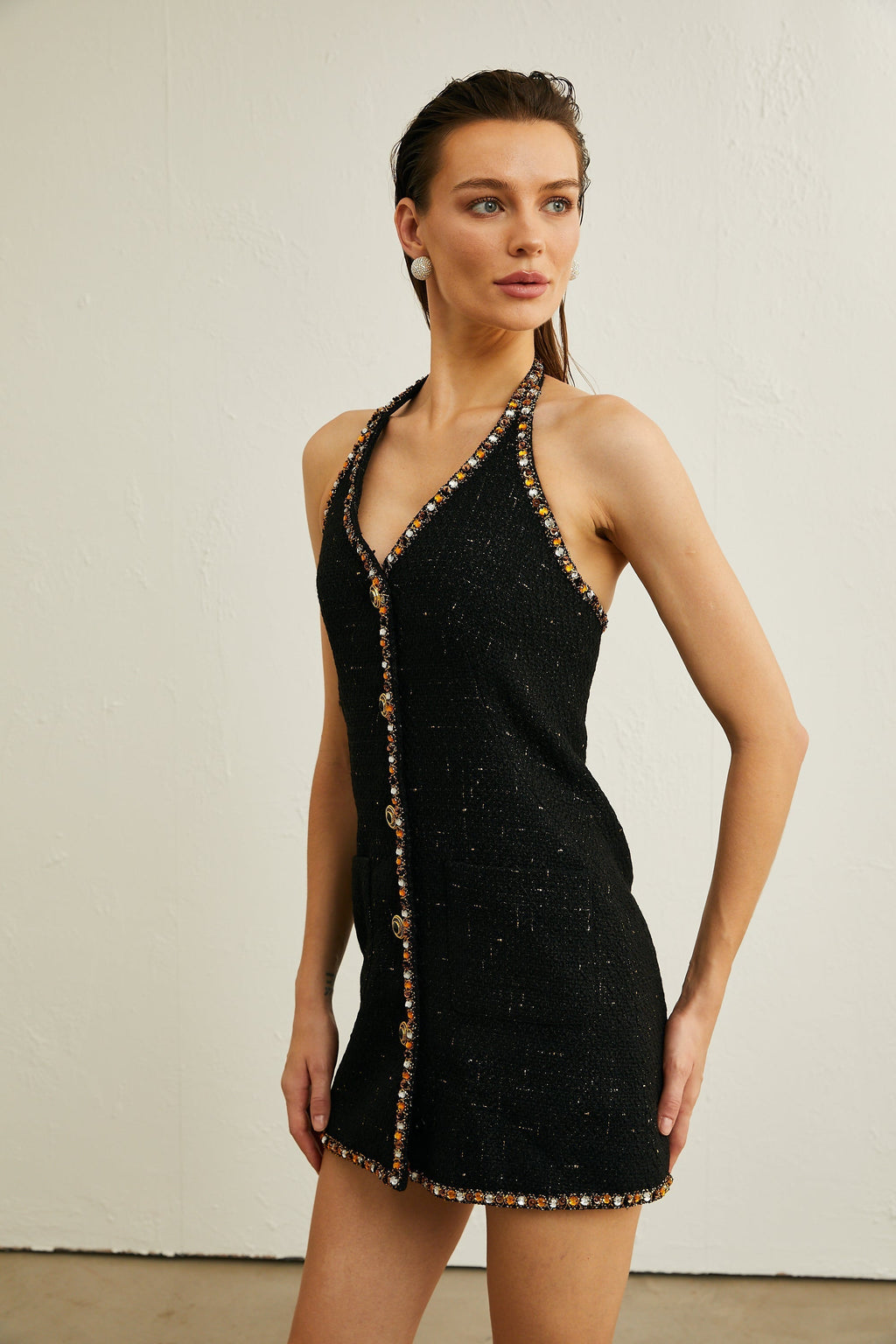 Cécile hırka ve elbise takım