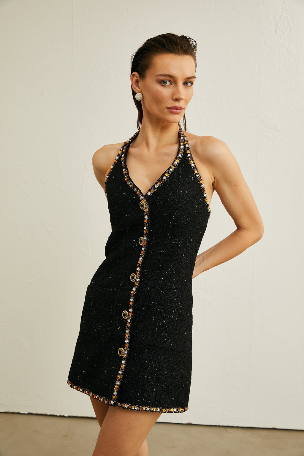 Cécile hırka ve elbise takım