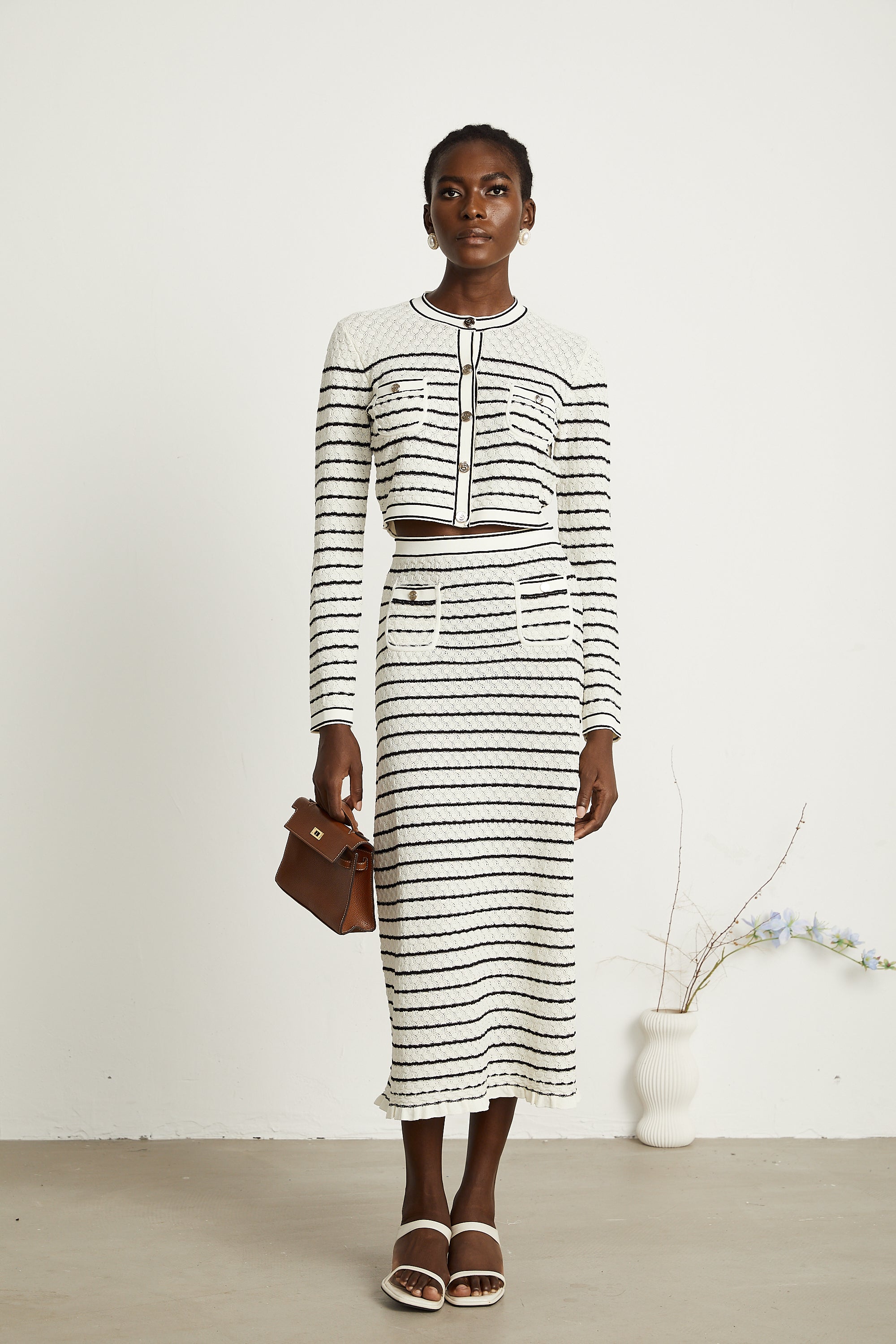 Colette hırka ve etek takım