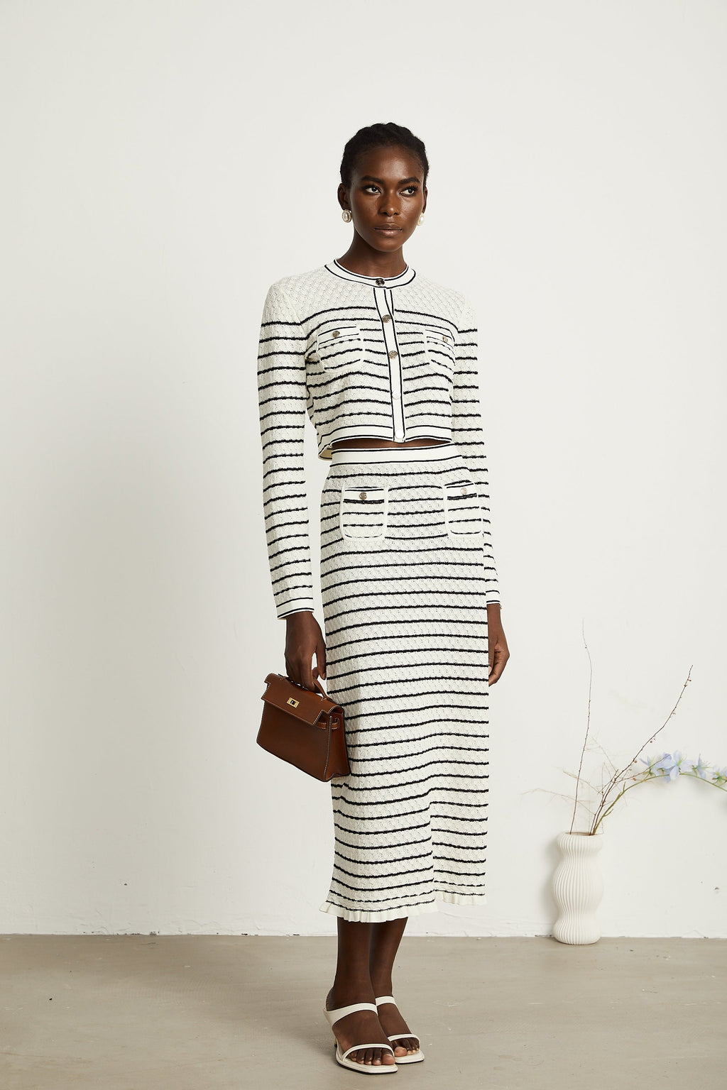 Colette hırka ve etek takım