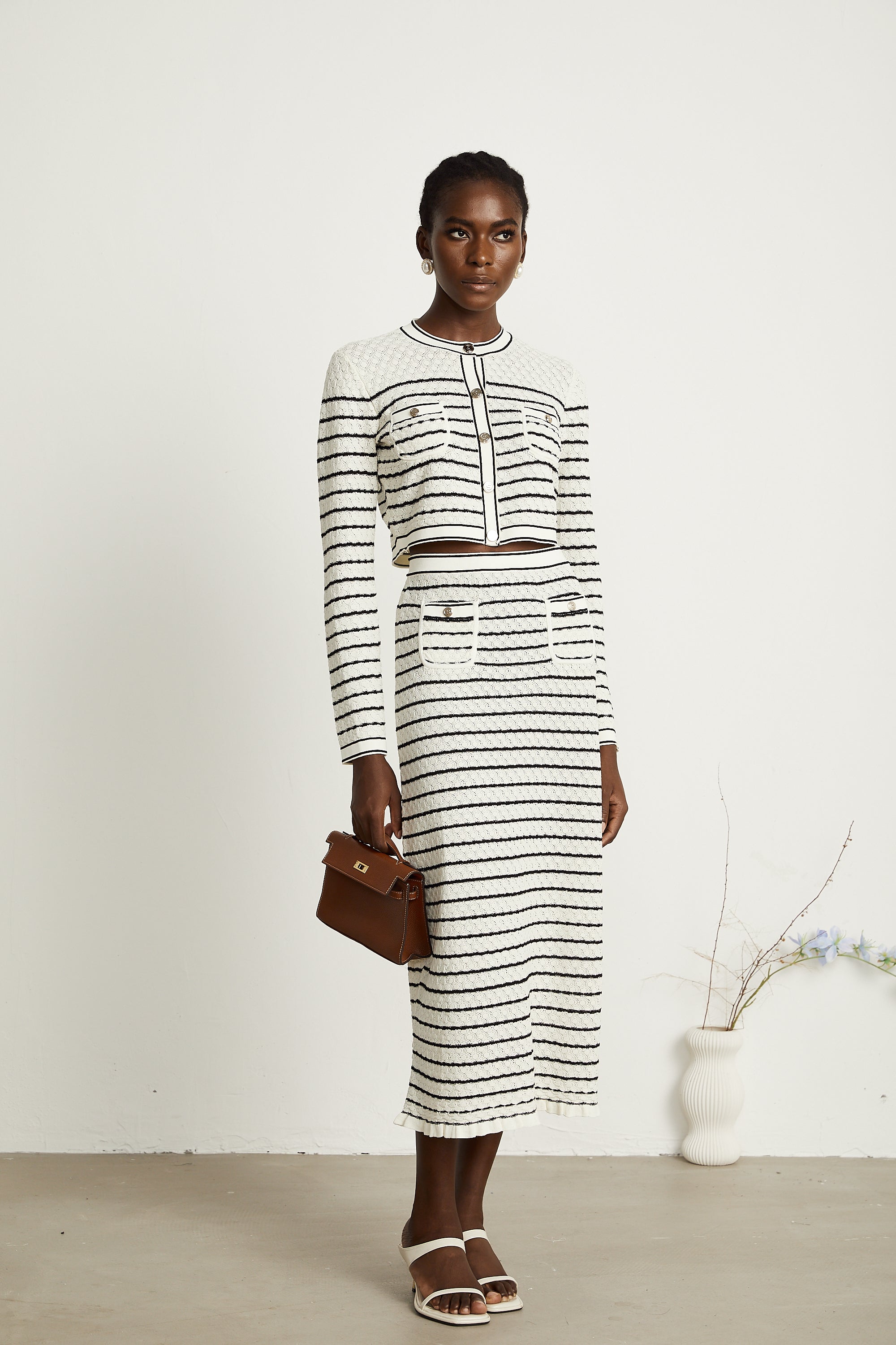 Colette hırka ve etek takım