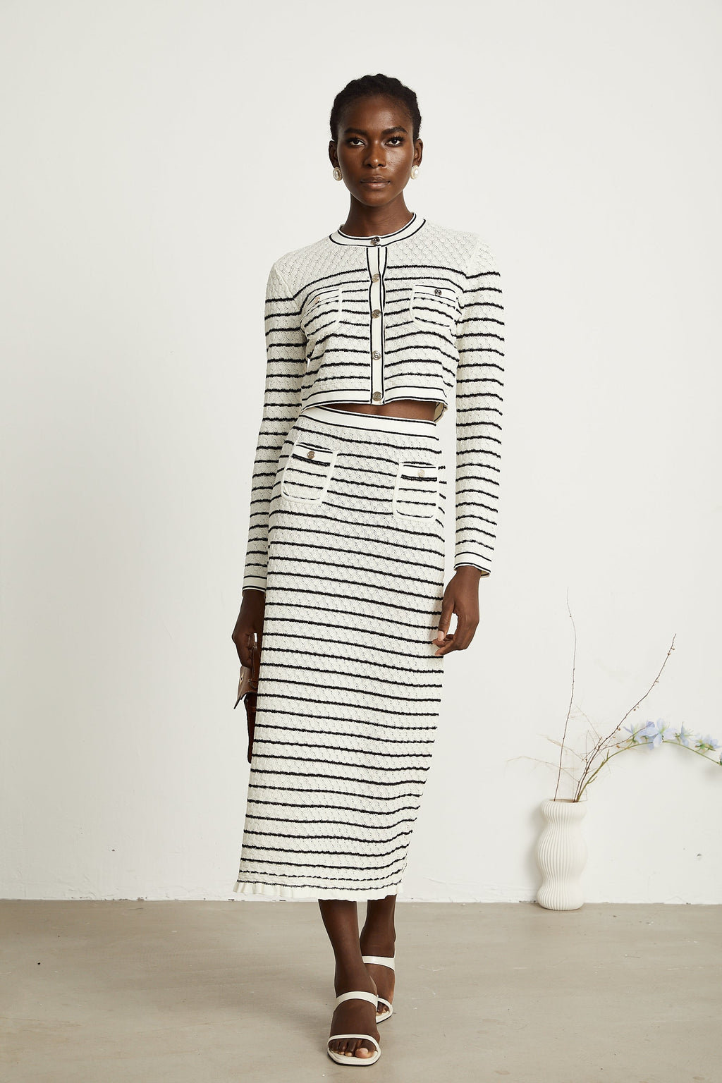 Colette hırka ve etek takım