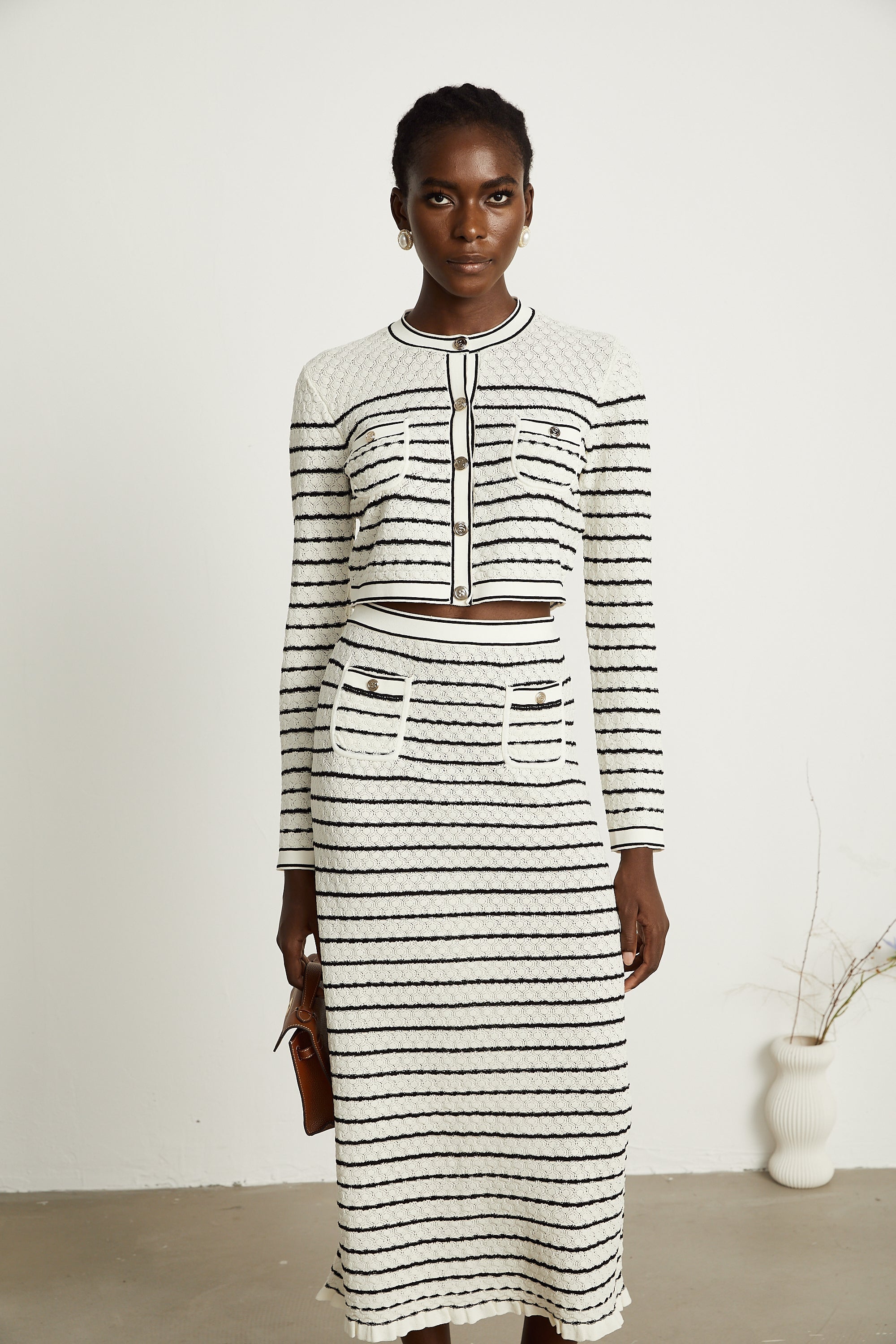 Colette hırka ve etek takım