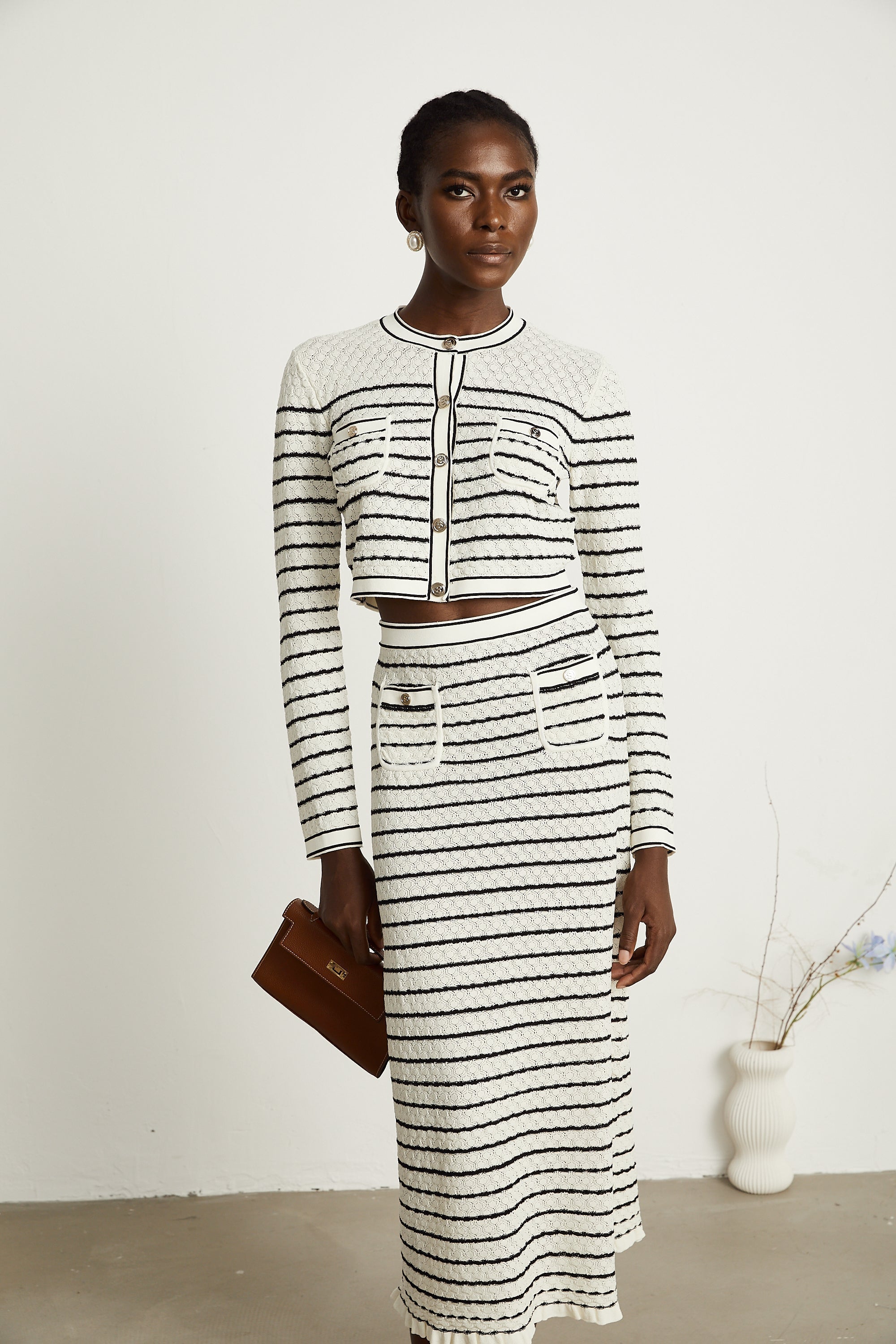 Colette hırka ve etek takım